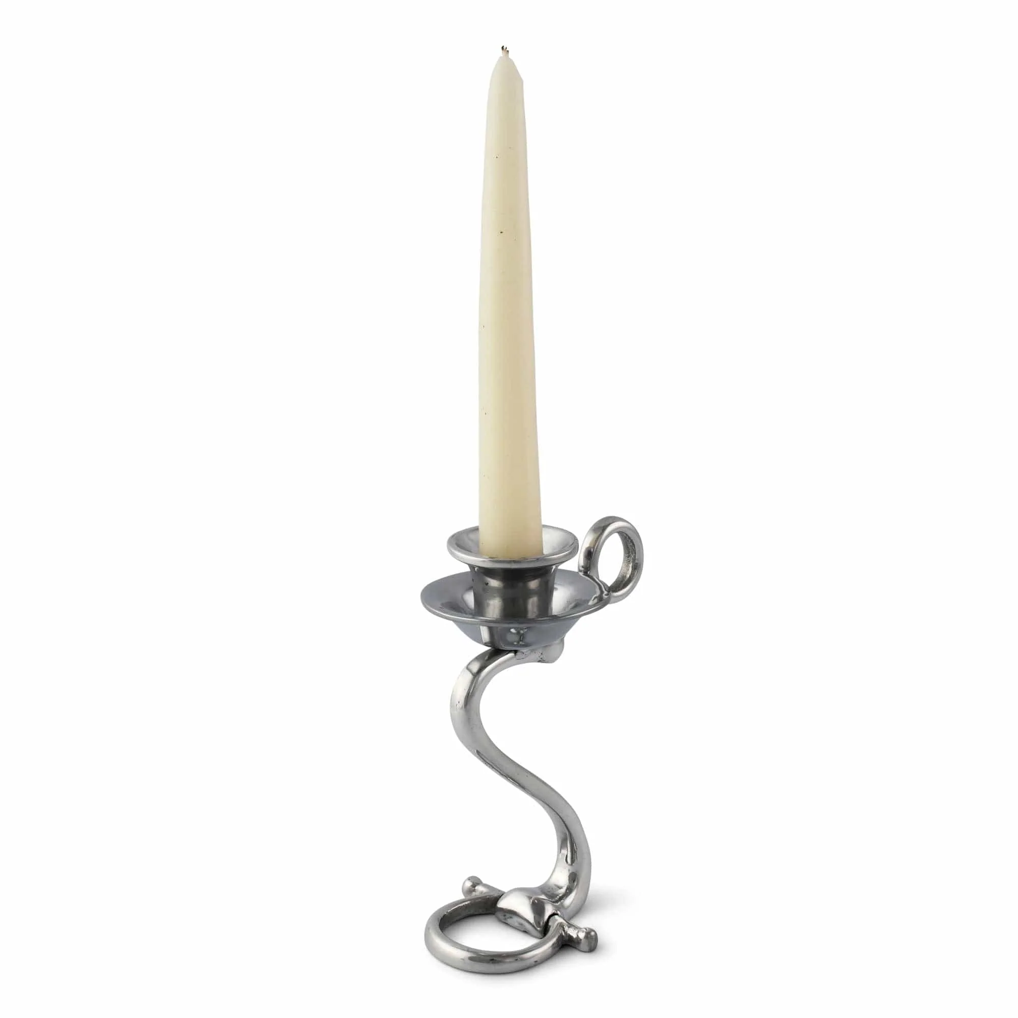 Arthur Court Equestrian Bit Single Candlestick - Image 4