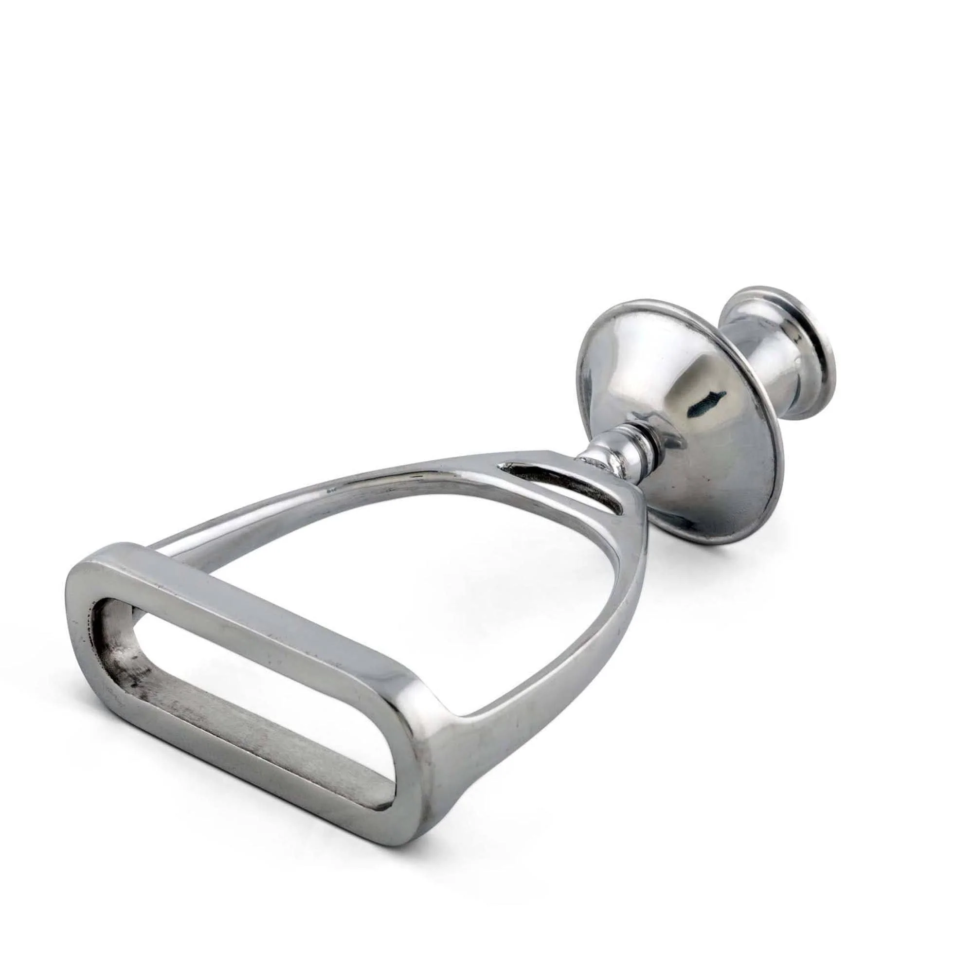 Arthur Court Equestrian Stirrup Candlestick - Image 5