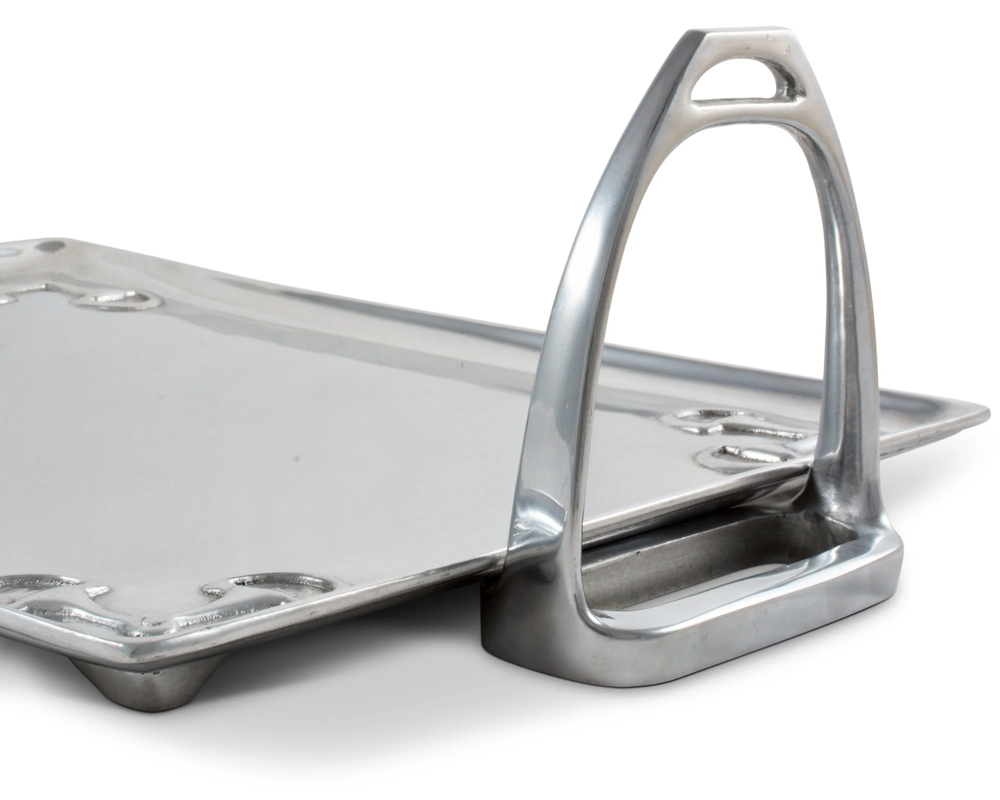 Arthur Court Equestrian Stirrup Tray - Large - Image 3