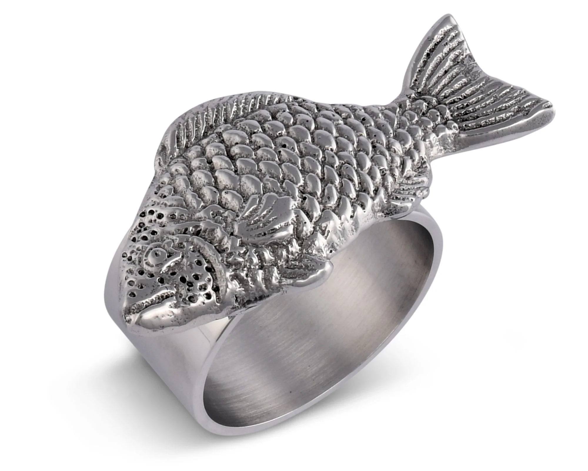 Arthur Court Fish Napkin Rings - Set Of 4 - Image 3