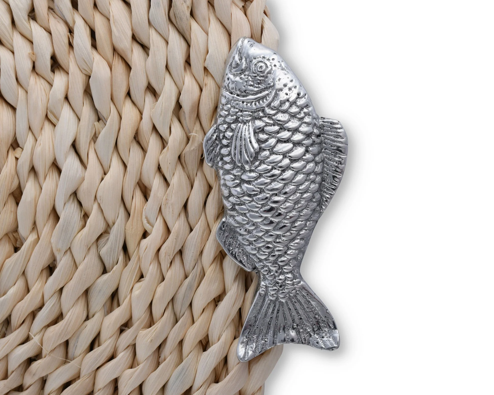 Arthur Court Fish Twisted Seagrass Placemats - Set Of 4 - Image 3
