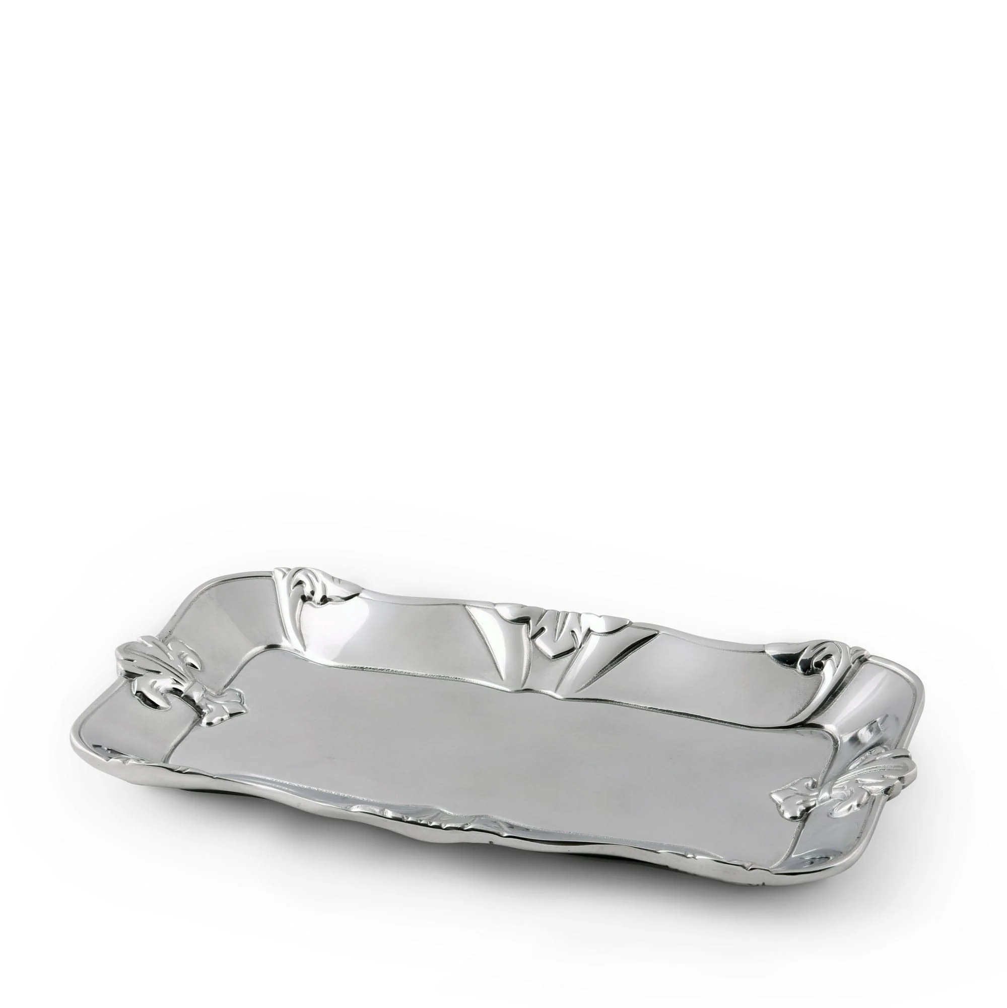 Arthur Court Fleur-De-Lis Bread Tray 6x12