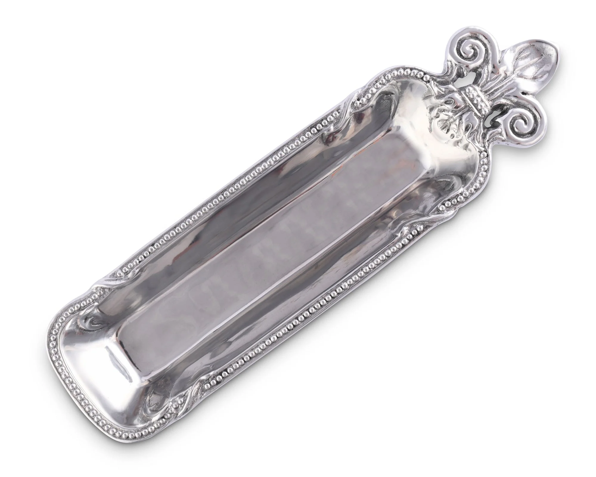 Arthur Court Fleur De Lis Cracker Serving Tray