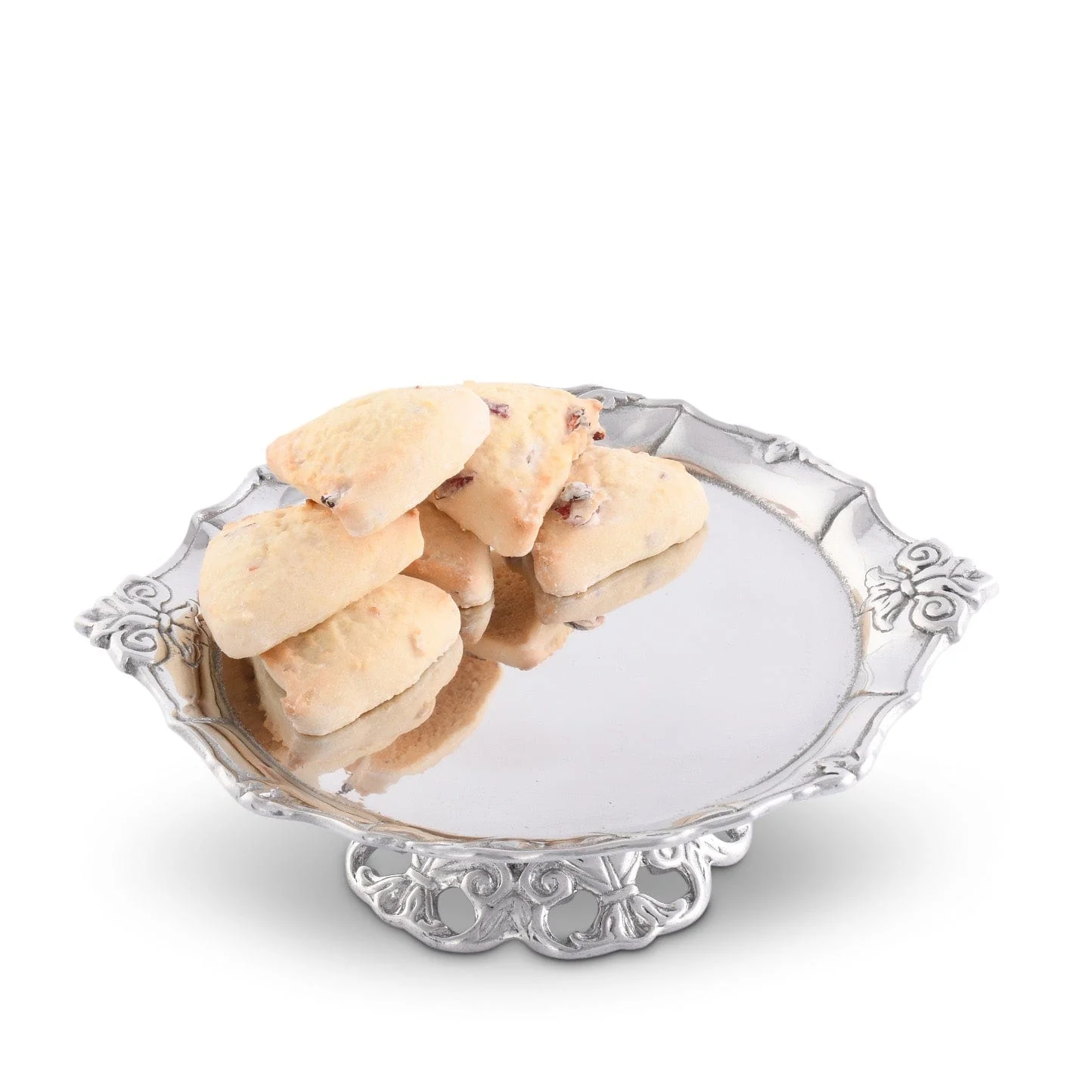 Arthur Court Fleur de Lis Treat / Cookie Stand - Image 2