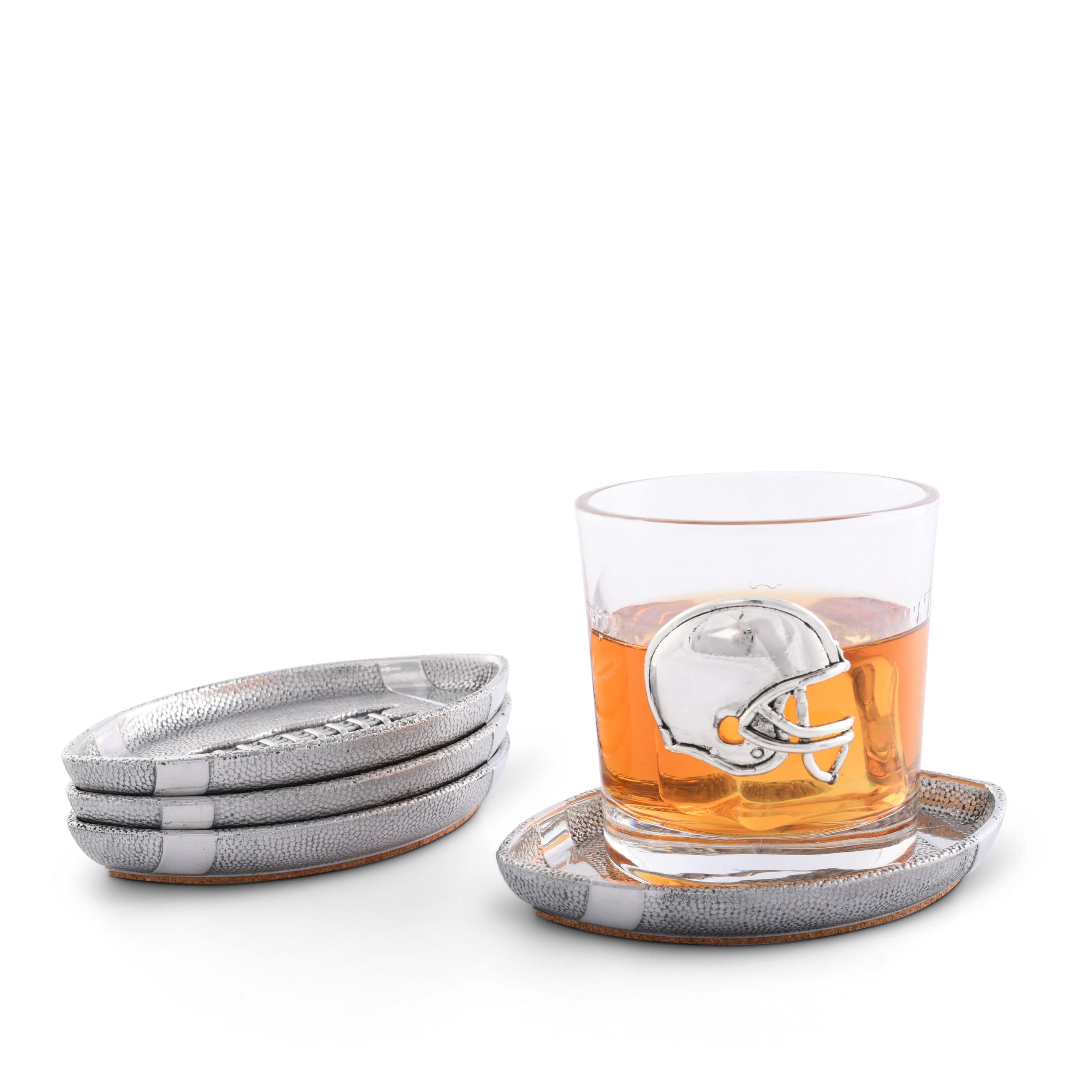 Arthur Court Football Coasters - Set of 4 - Image 4