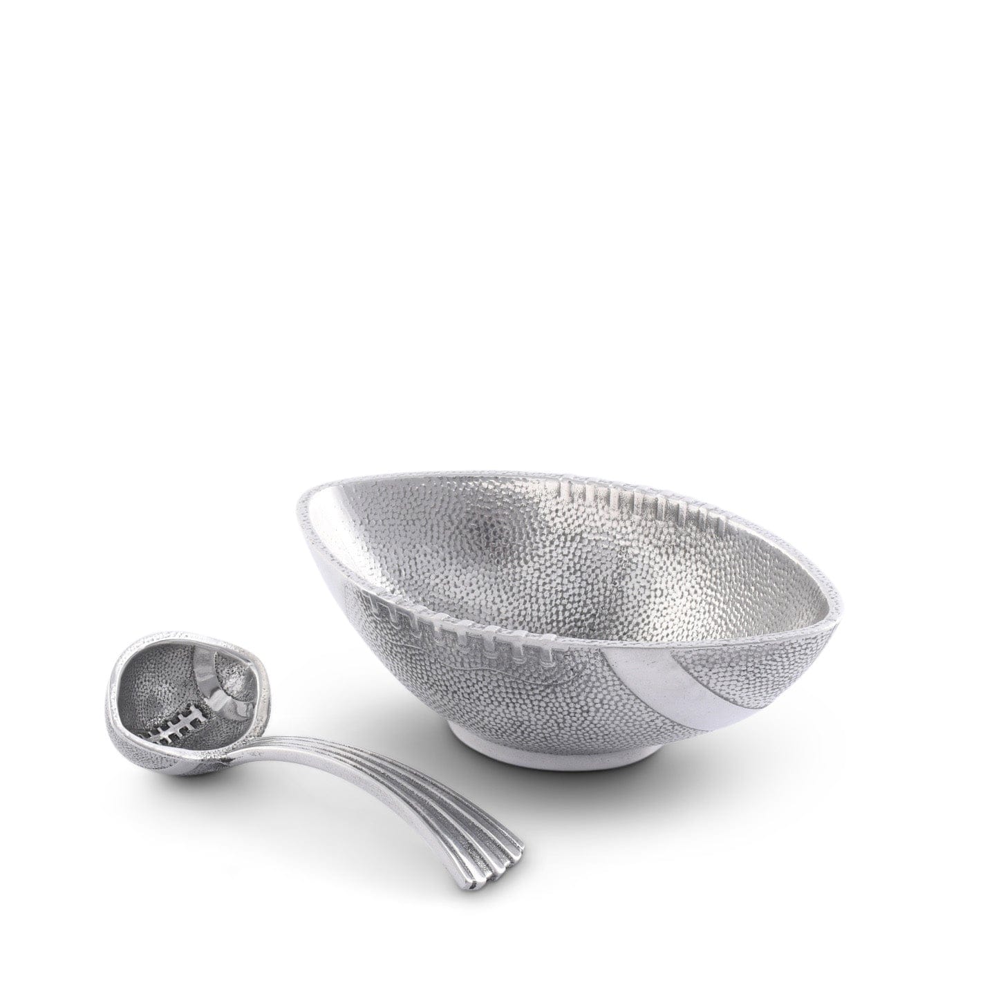 Arthur Court Football Condiment Bowl with Spoon - Image 3