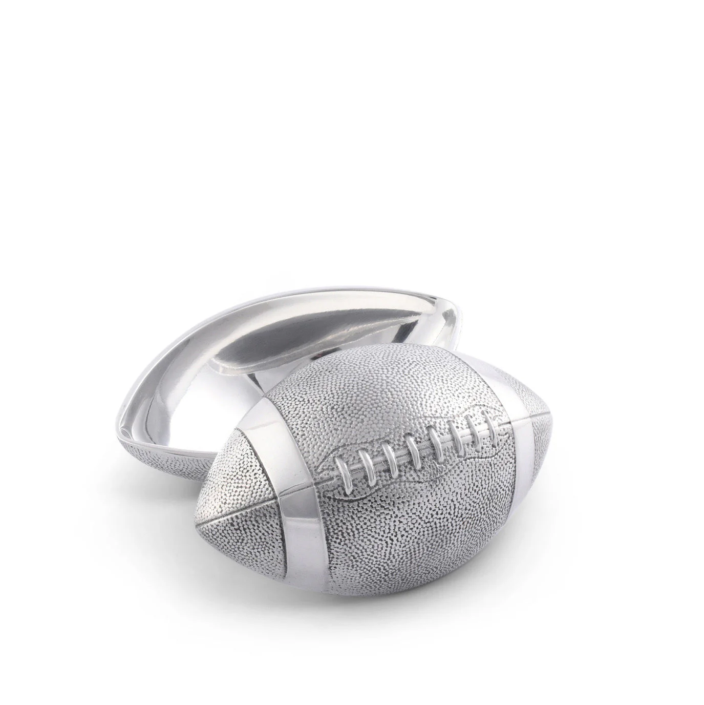 Arthur Court Football Lidded Box Catchall