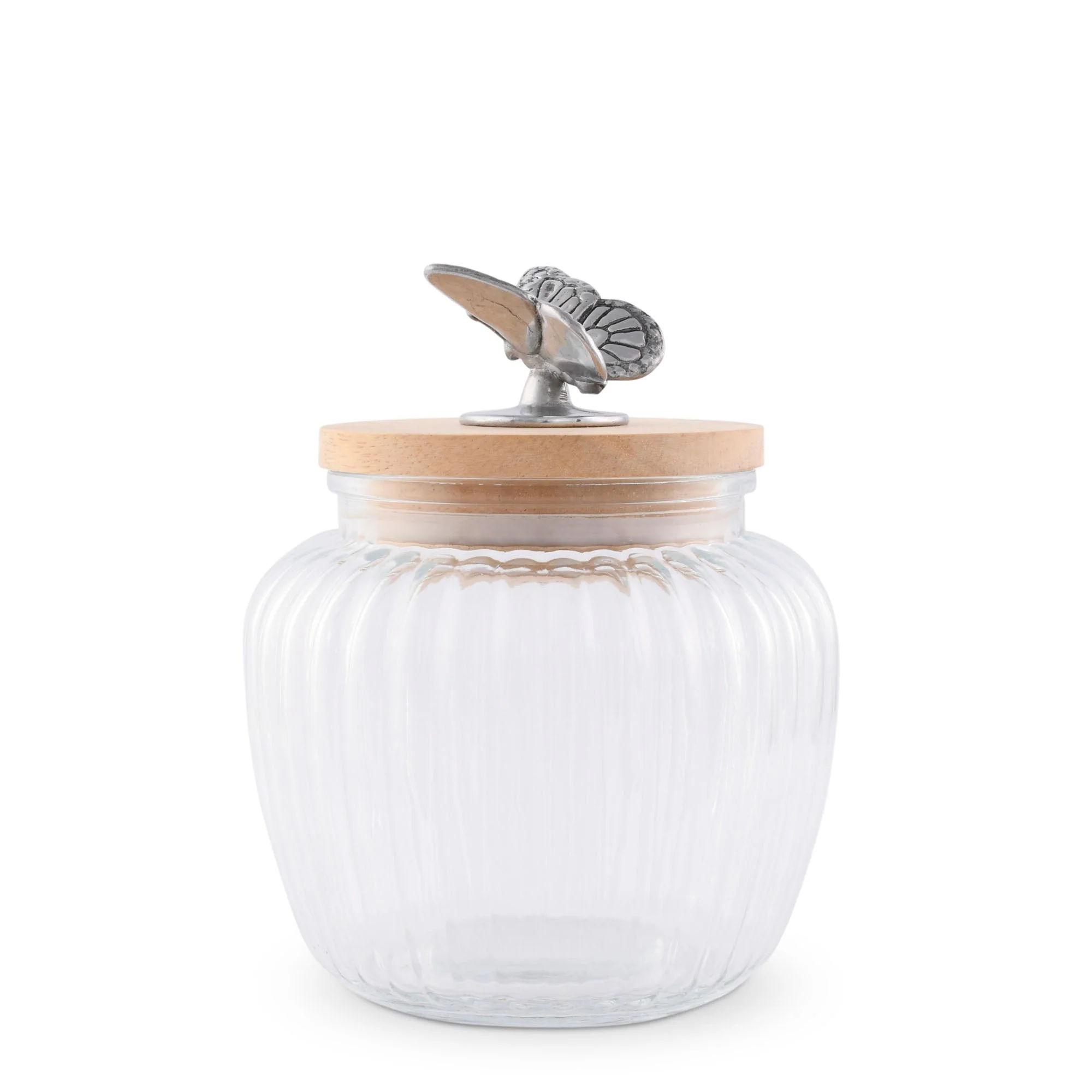 Arthur Court Glass Canister Large - Butterfly - Image 7
