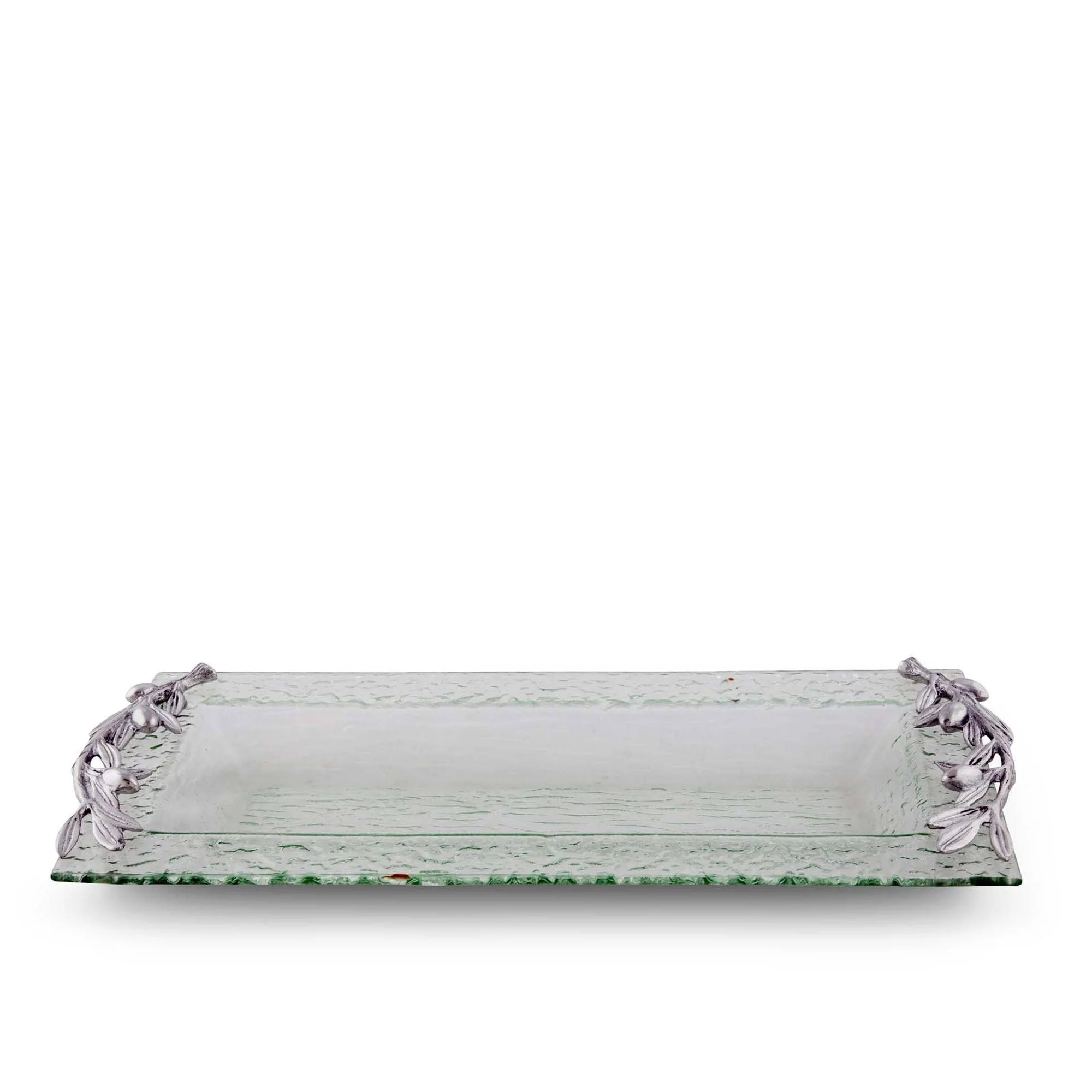 Arthur Court Glass Tray - Oblong Olive - Image 3