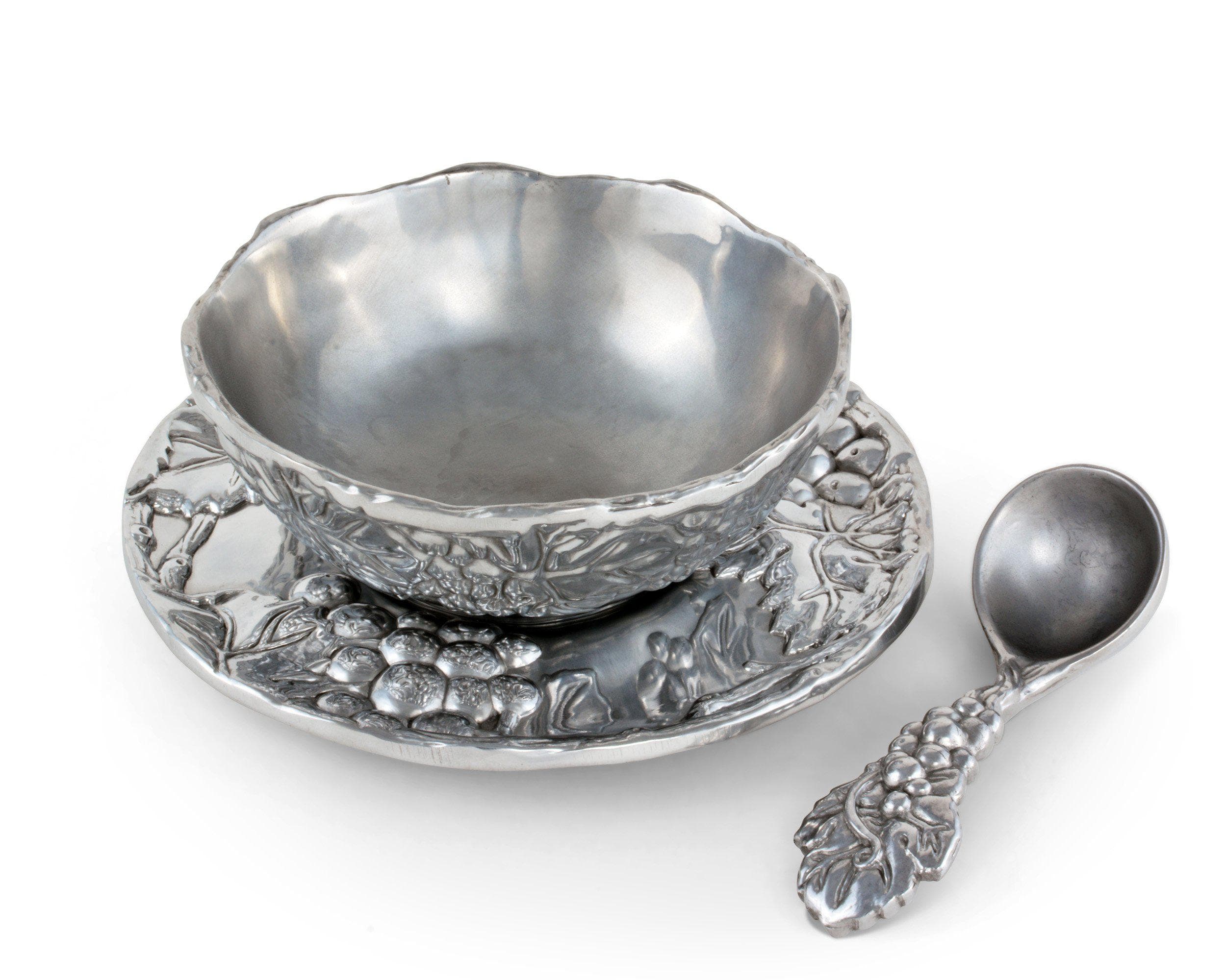 Arthur Court Grape Condiment Server - Image 4