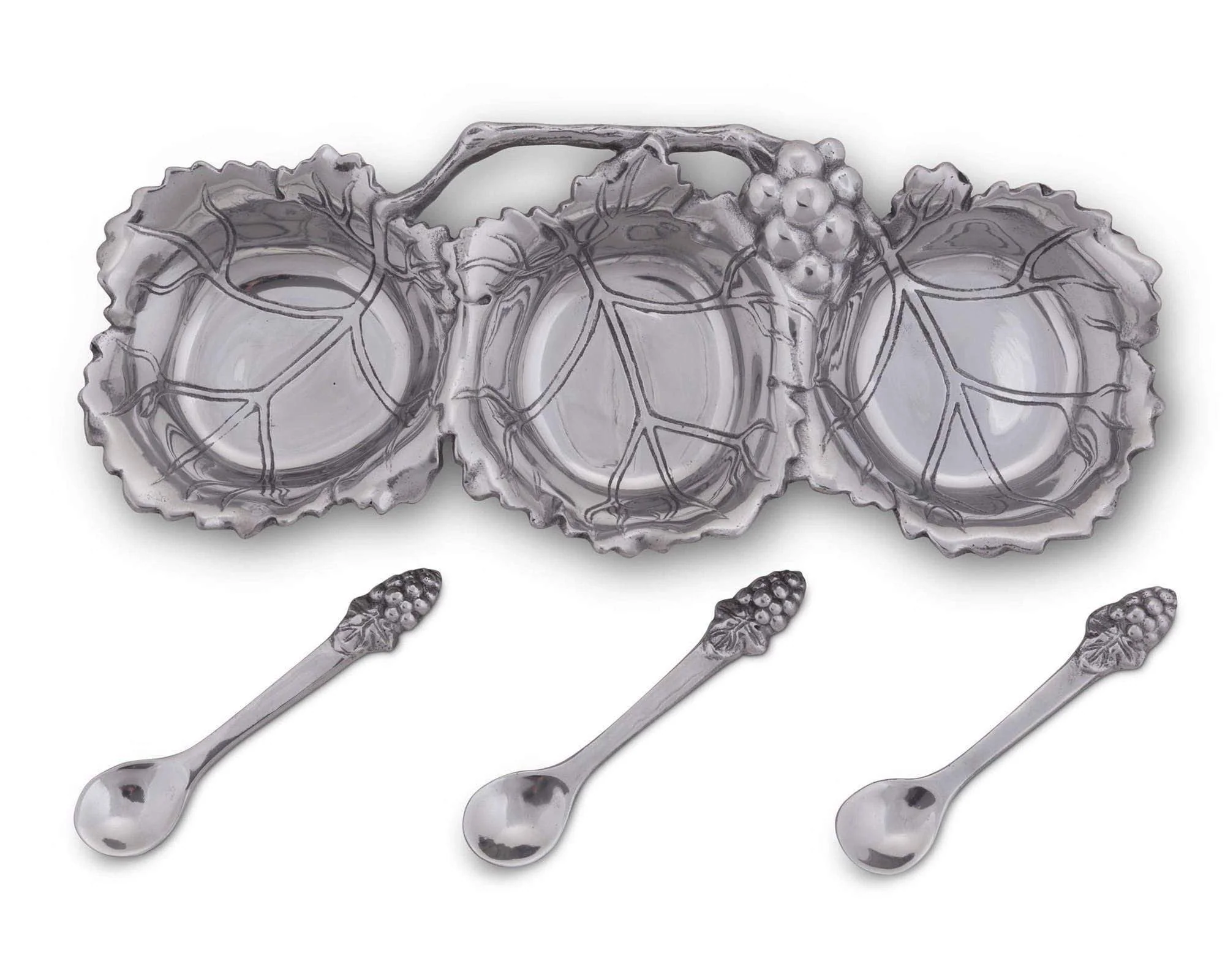 Arthur Court Grape Condiment Server - Image 2
