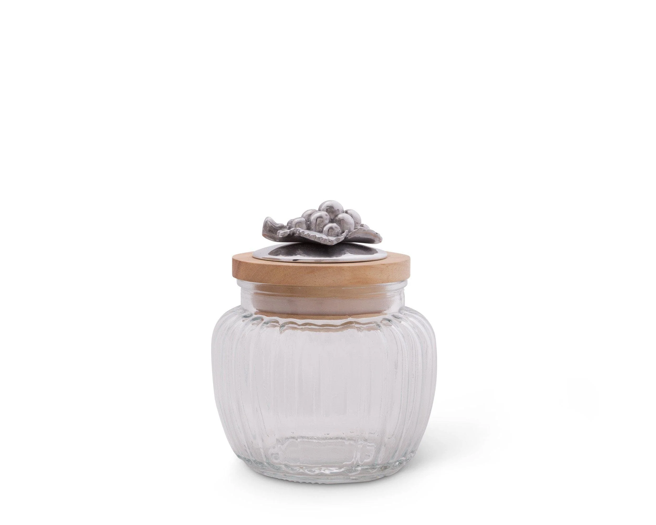 Arthur Court Grape Glass Canister Medium