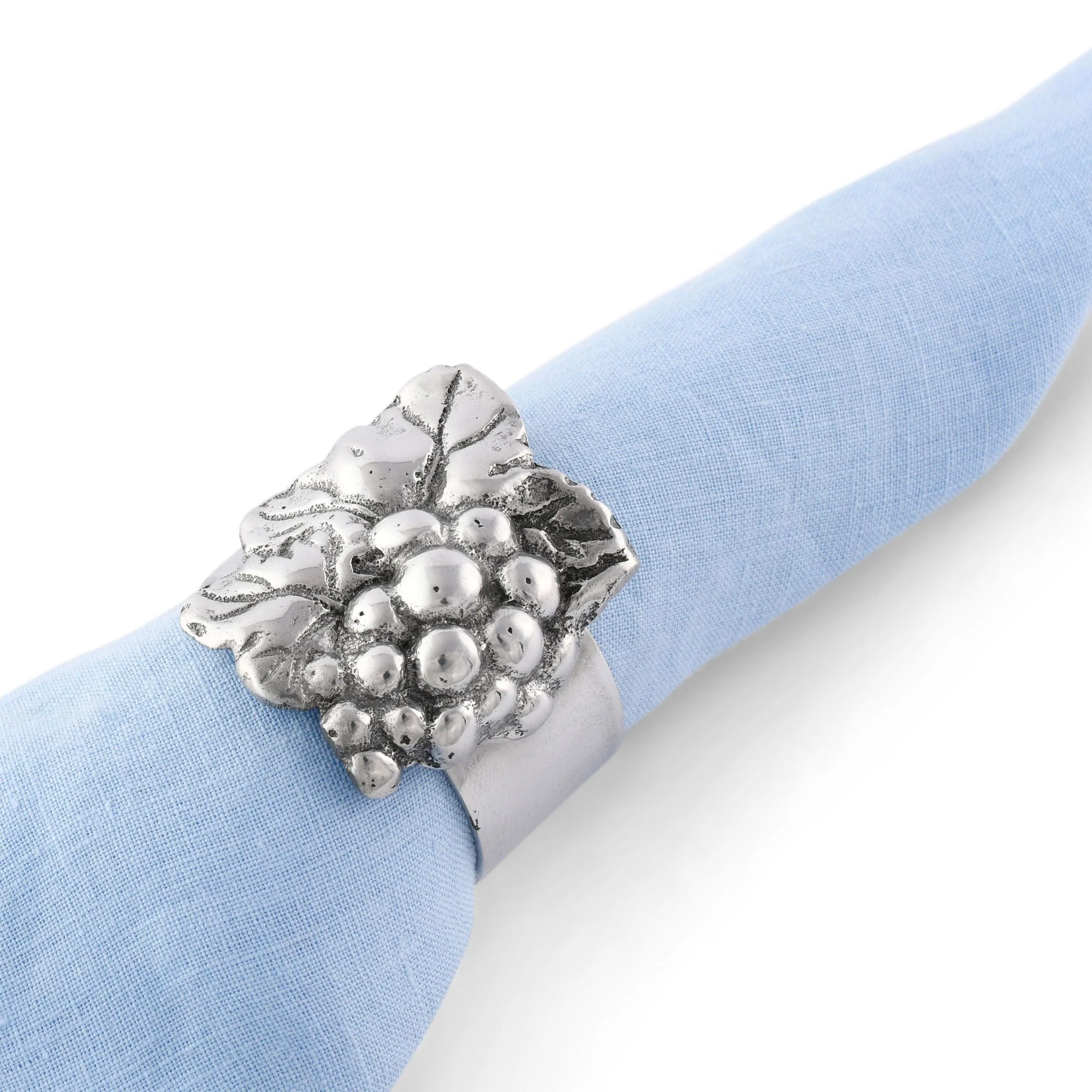 Arthur Court Grape Napkin Rings - set of 4 - Image 3