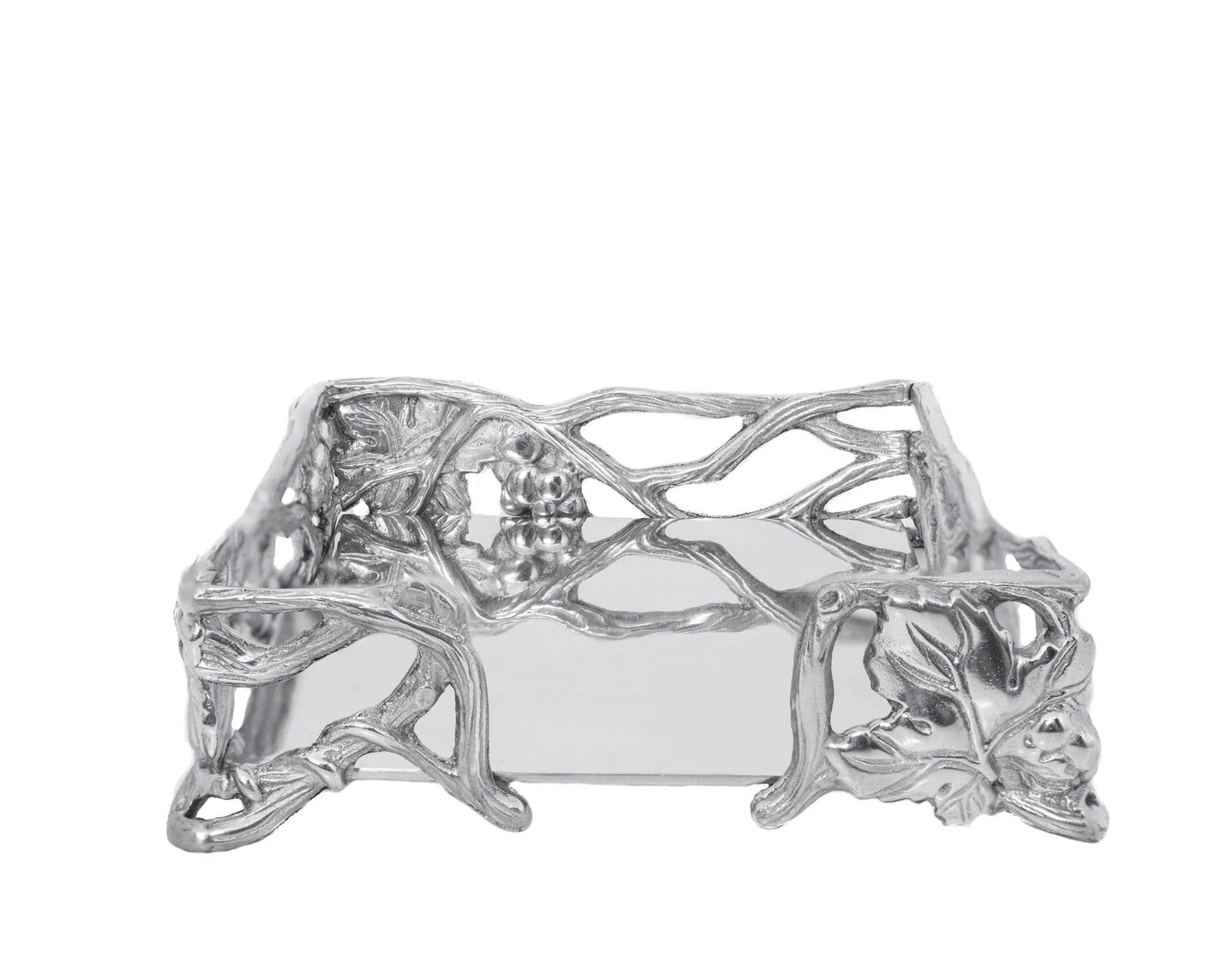 Arthur Court Grape Open Vine Napkin Box