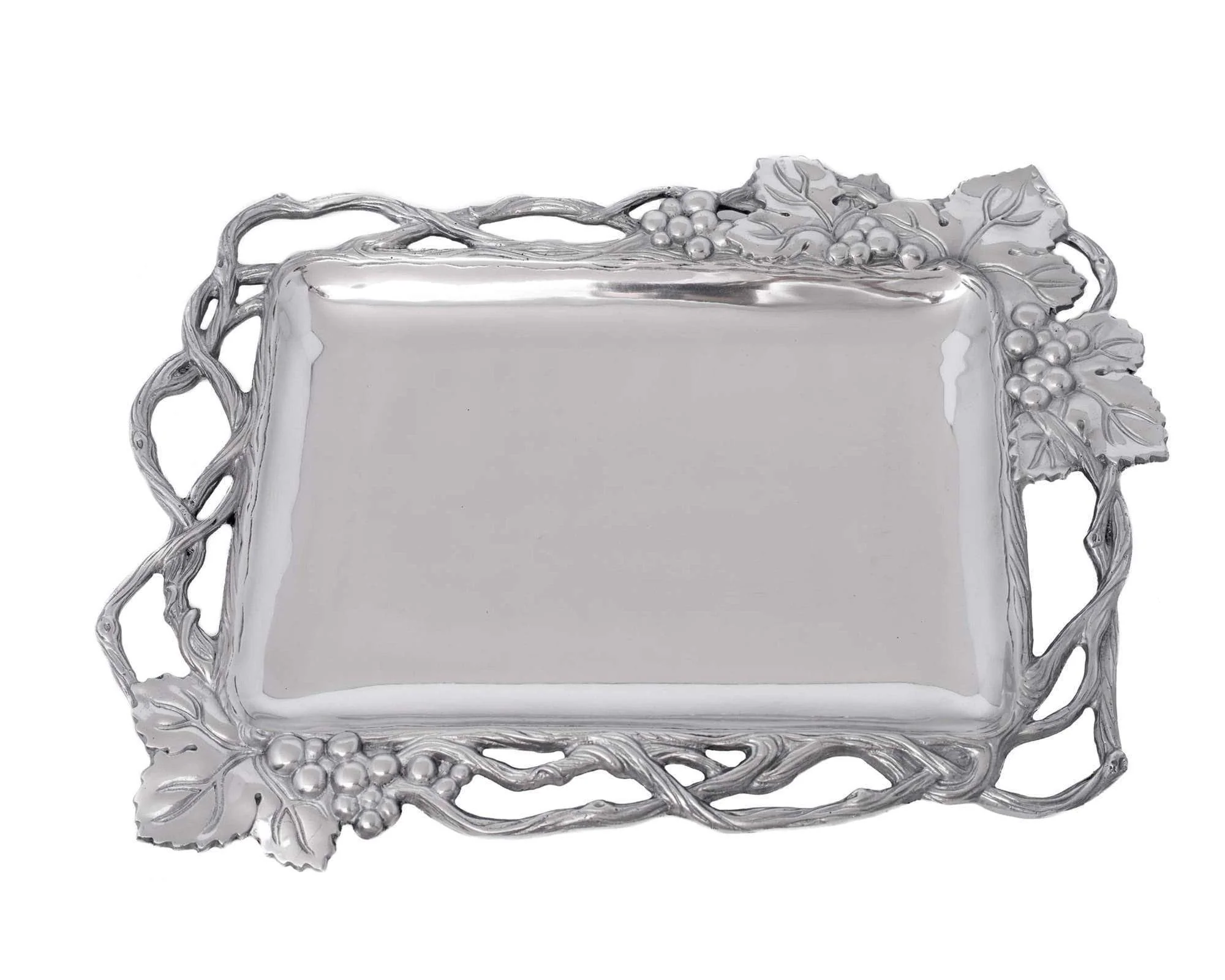 Arthur Court Grape Open Vine Rectangle Tray