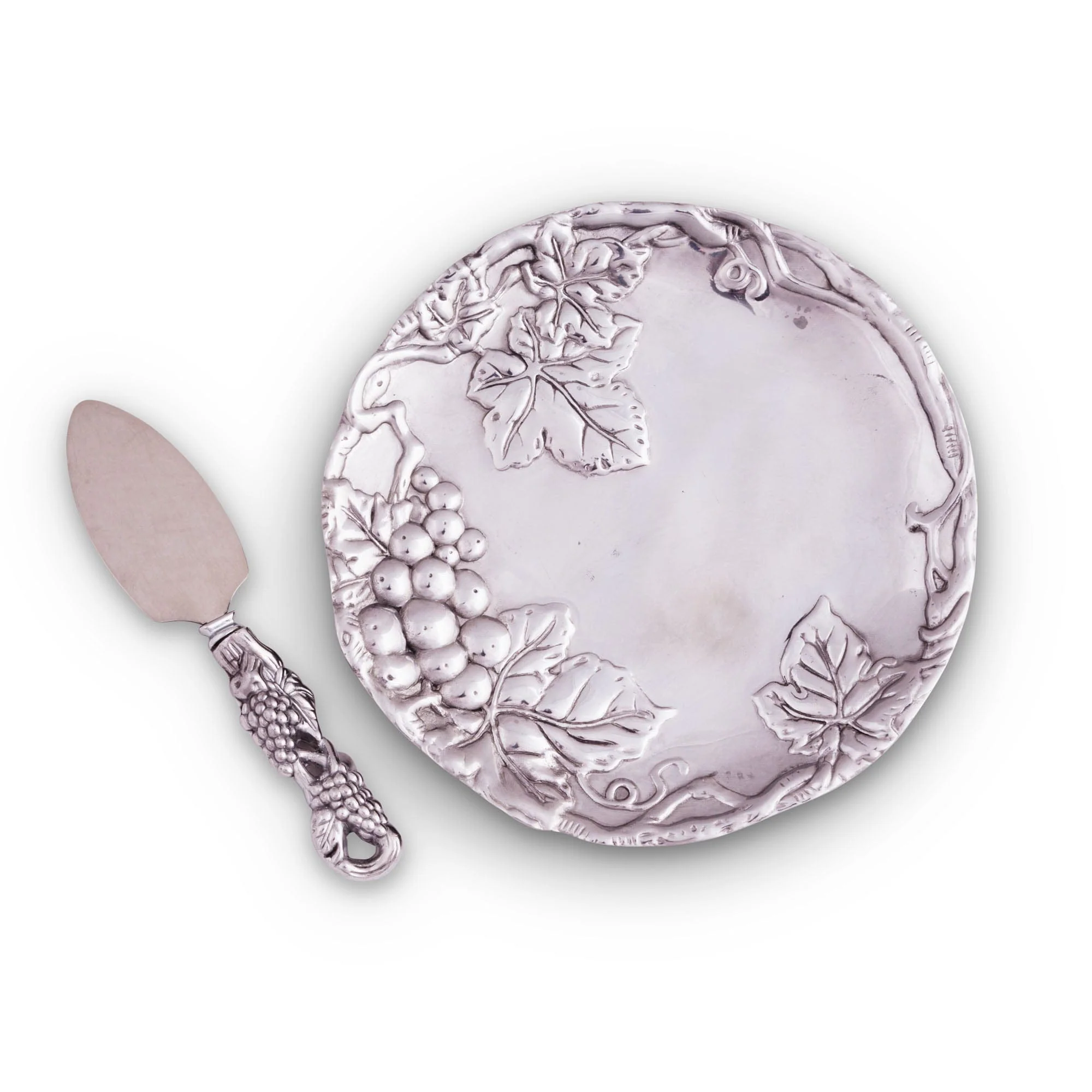 Arthur Court Grape Plate With Server - Image 3