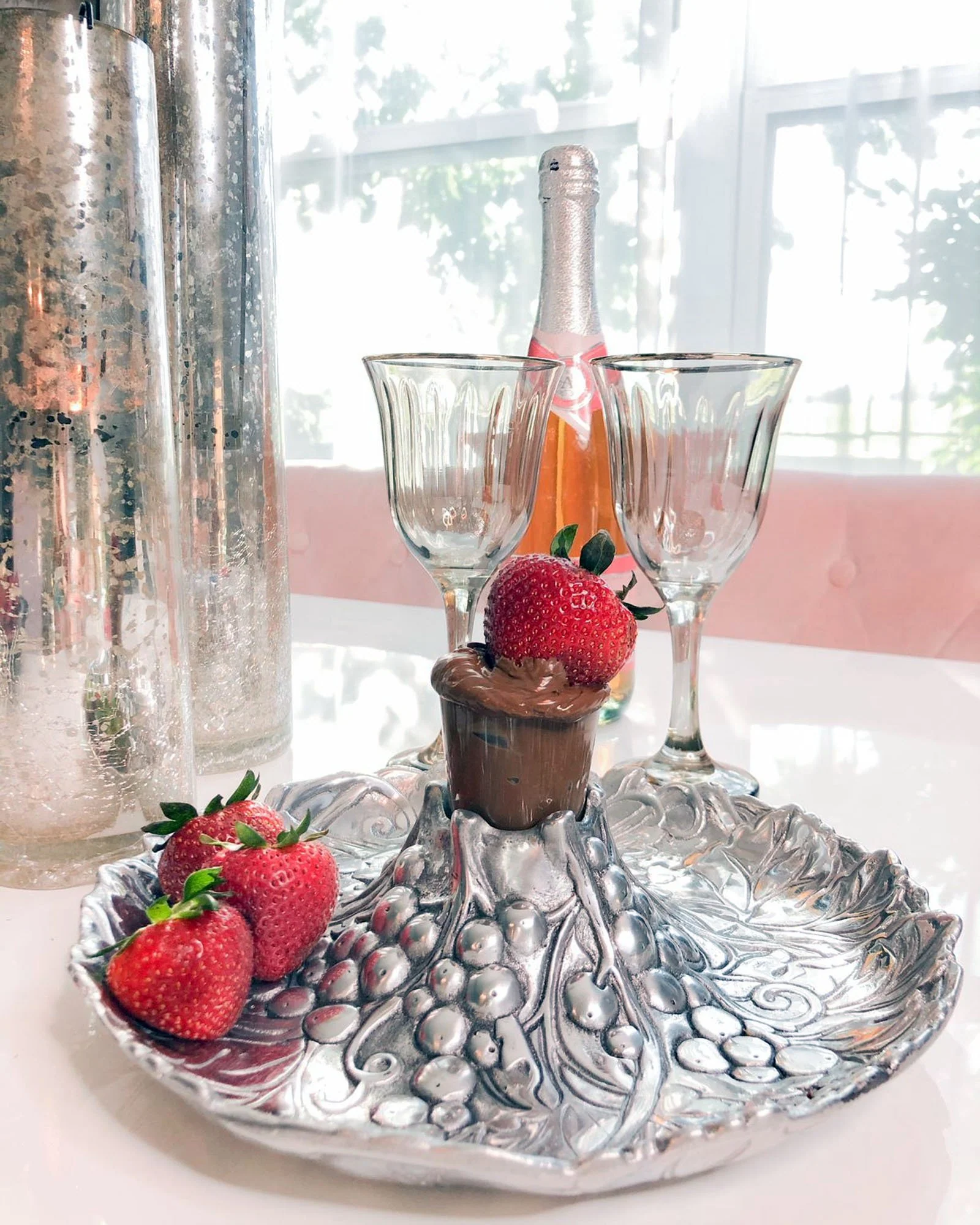 Arthur Court Grape Tidbit Tray - Image 3
