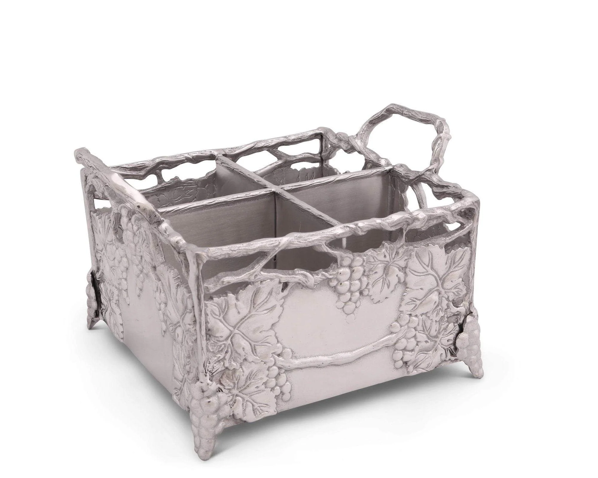 Arthur Court Grapevine Flatware Caddy
