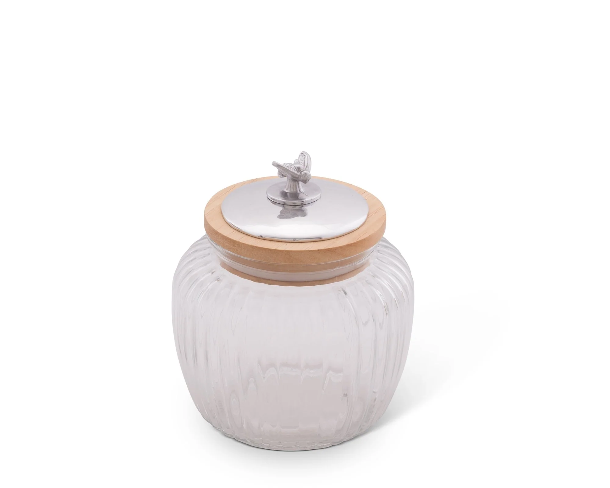 Arthur Court Honey Bee Glass Canister - Medium 40 Oz