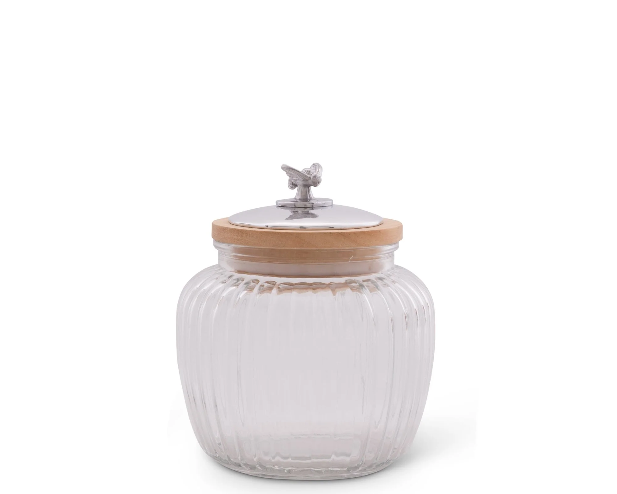 Arthur Court Honey Bee Glass Canister - Medium 40 Oz - Image 2