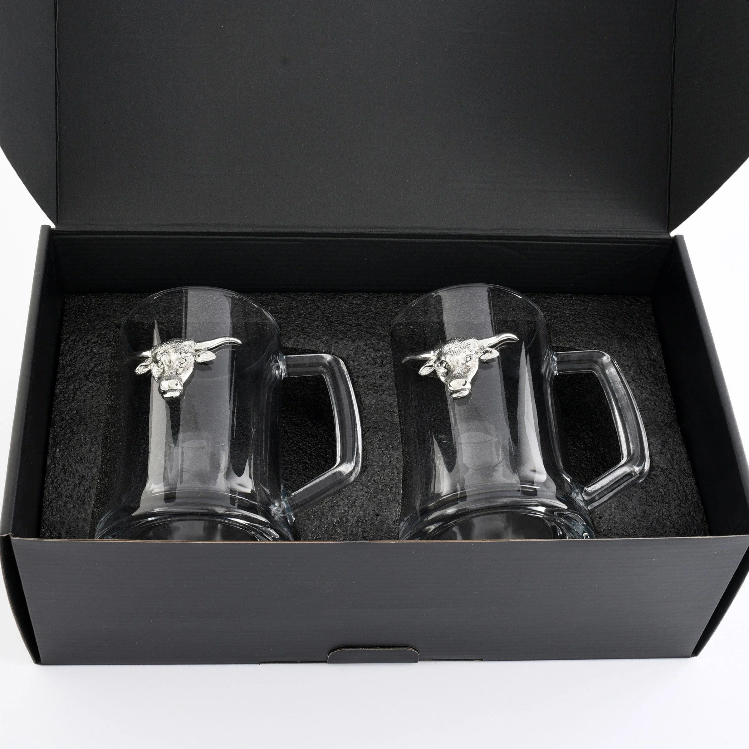 Arthur Court Longhorn Beer Mugs - Set of 2 - Image 3