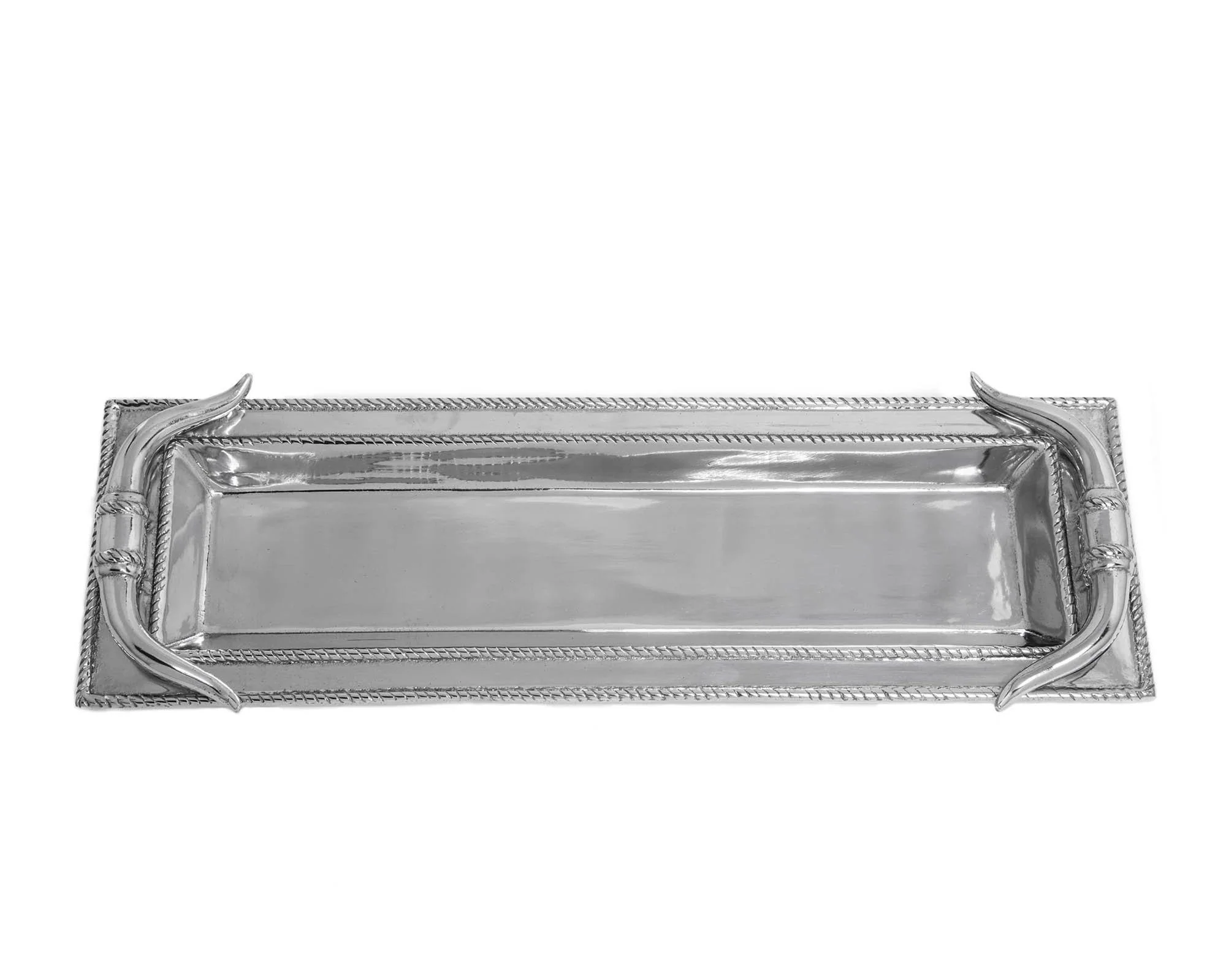 Arthur Court Longhorn Oblong Tray