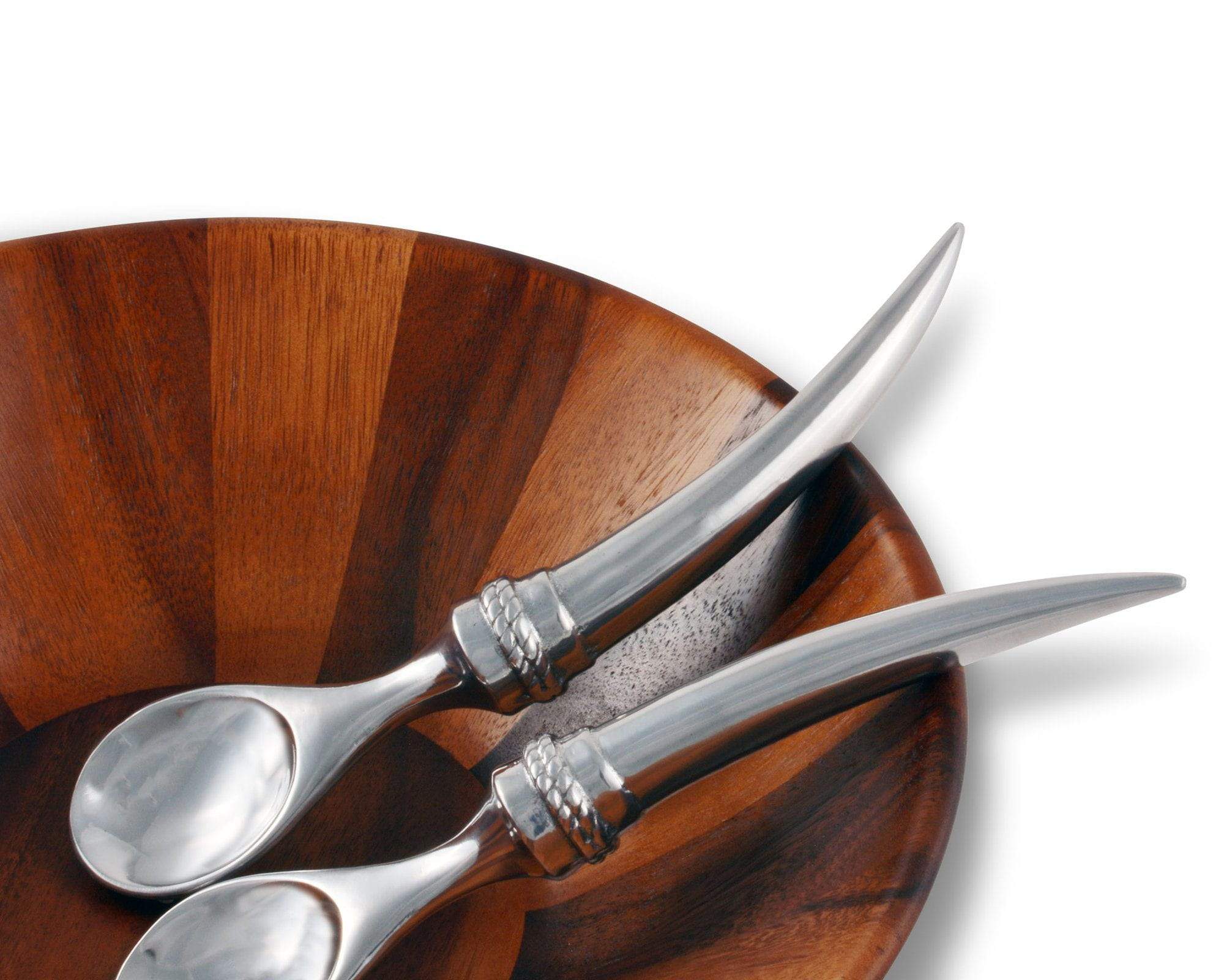Arthur Court Longhorn Serving Set