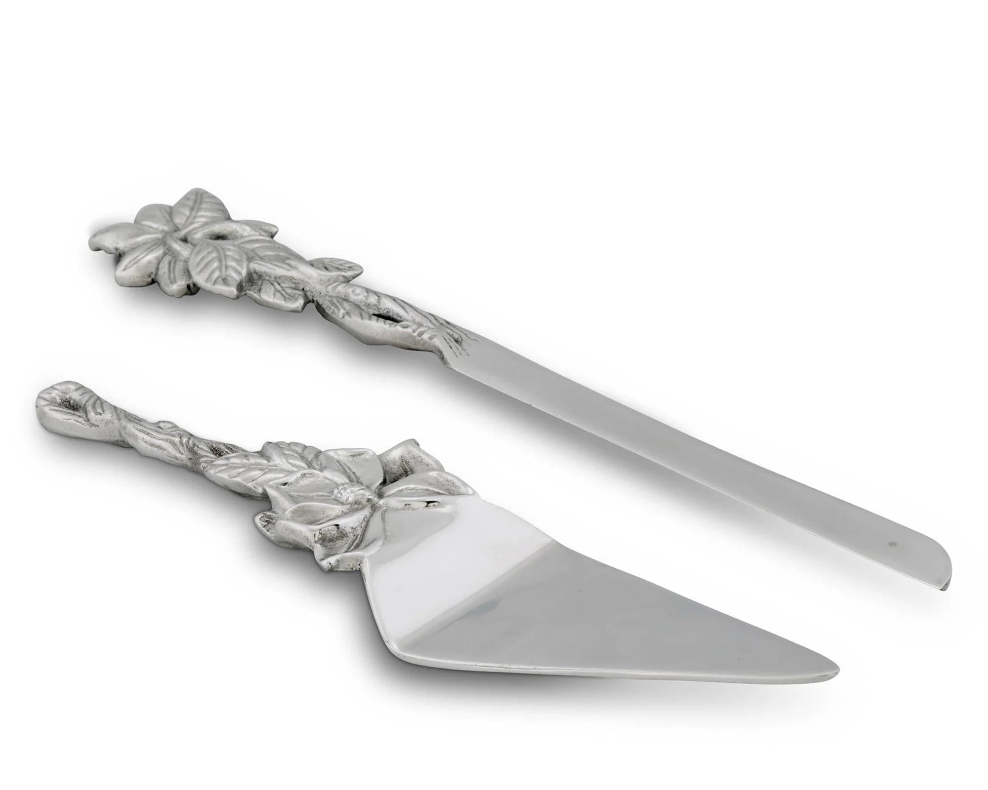 Arthur Court Magnolia Cake Knife And Pie Server