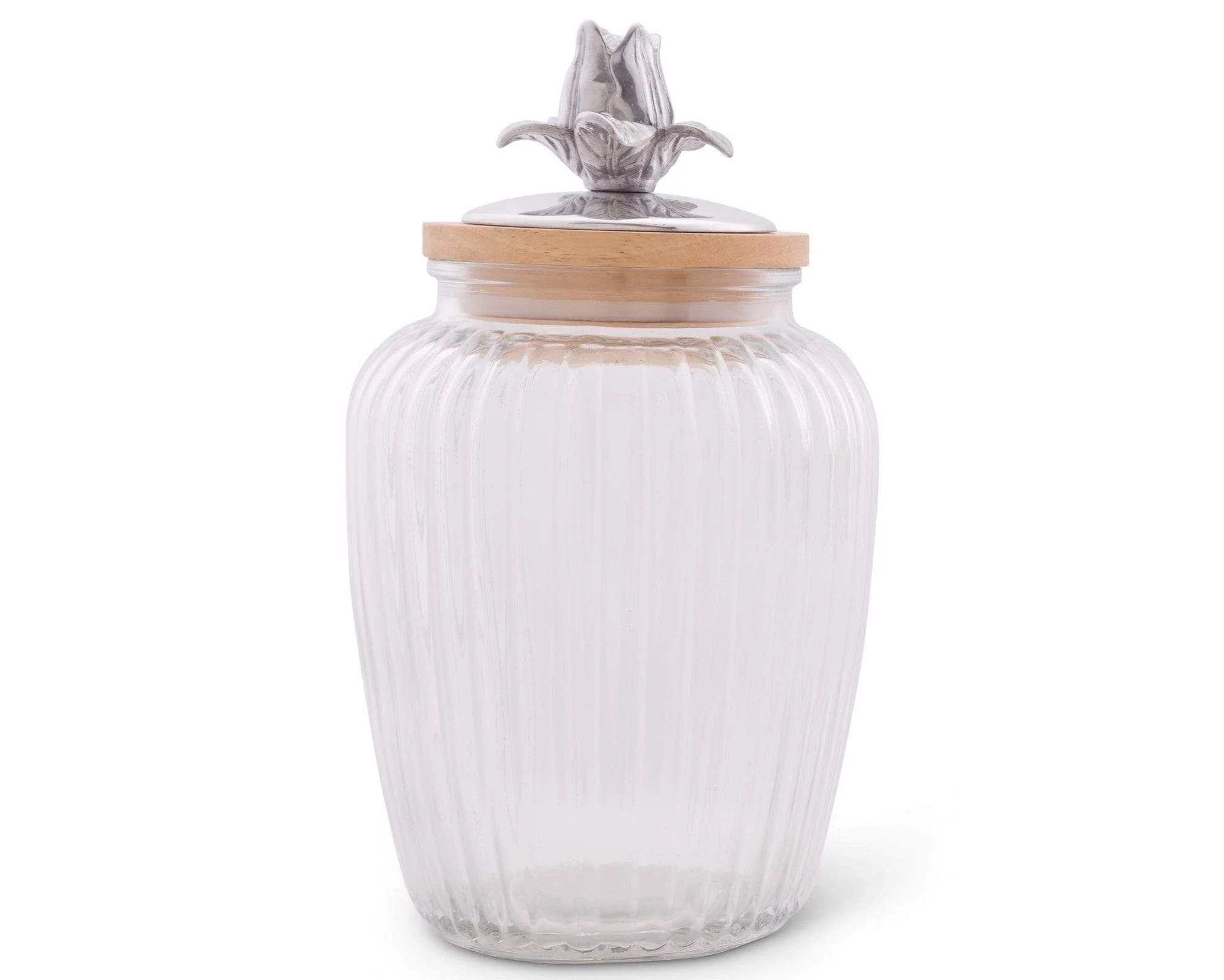 Arthur Court Magnolia Glass Canister Medium - Image 5