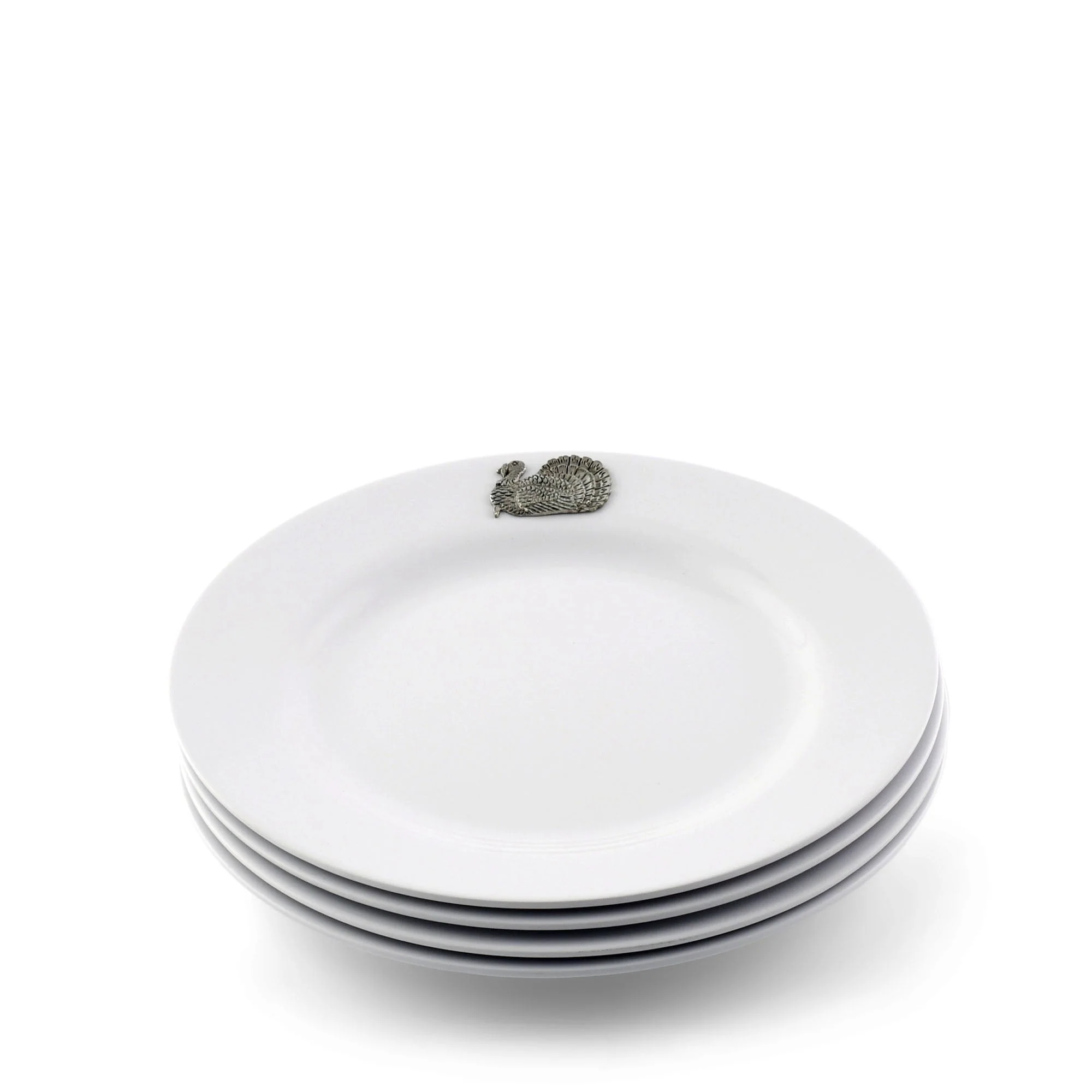Arthur Court Melamine Lunch Plates (4) - Turkey - Image 3