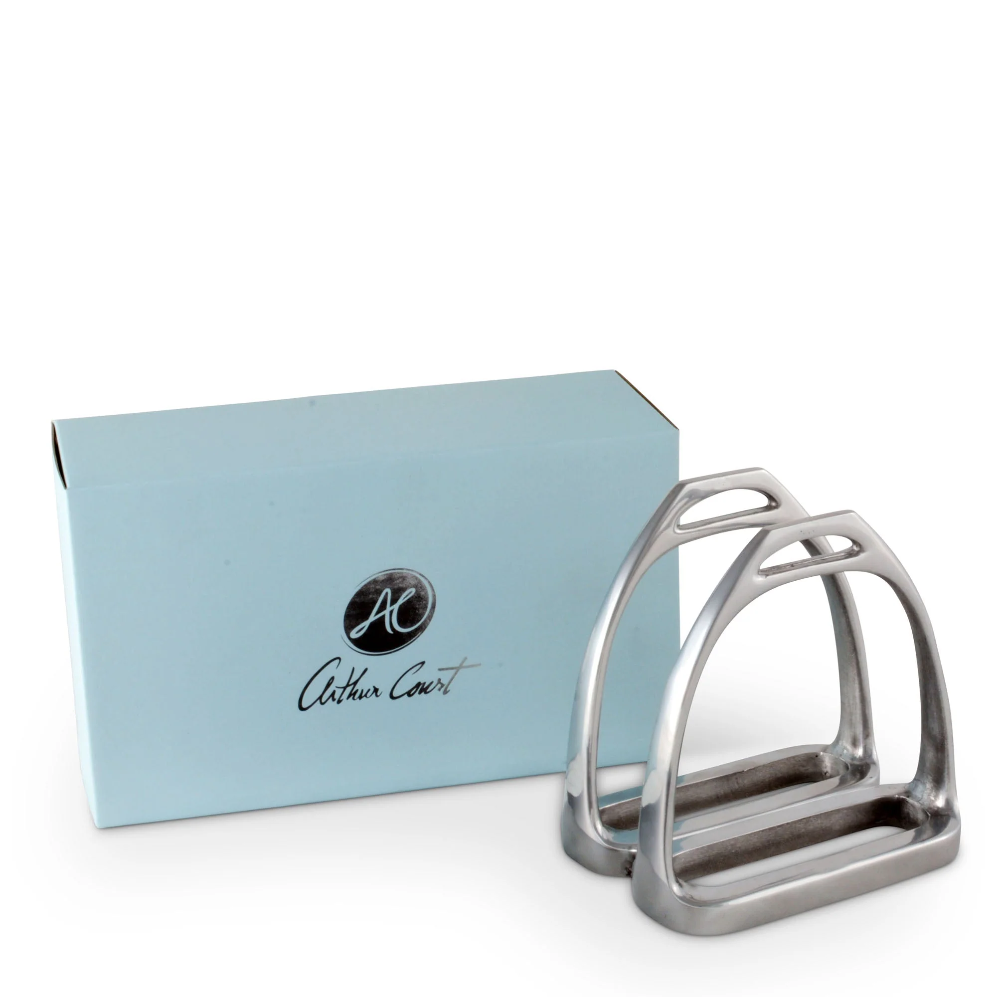 Arthur Court Napkin Holder - Stirrup - Image 6