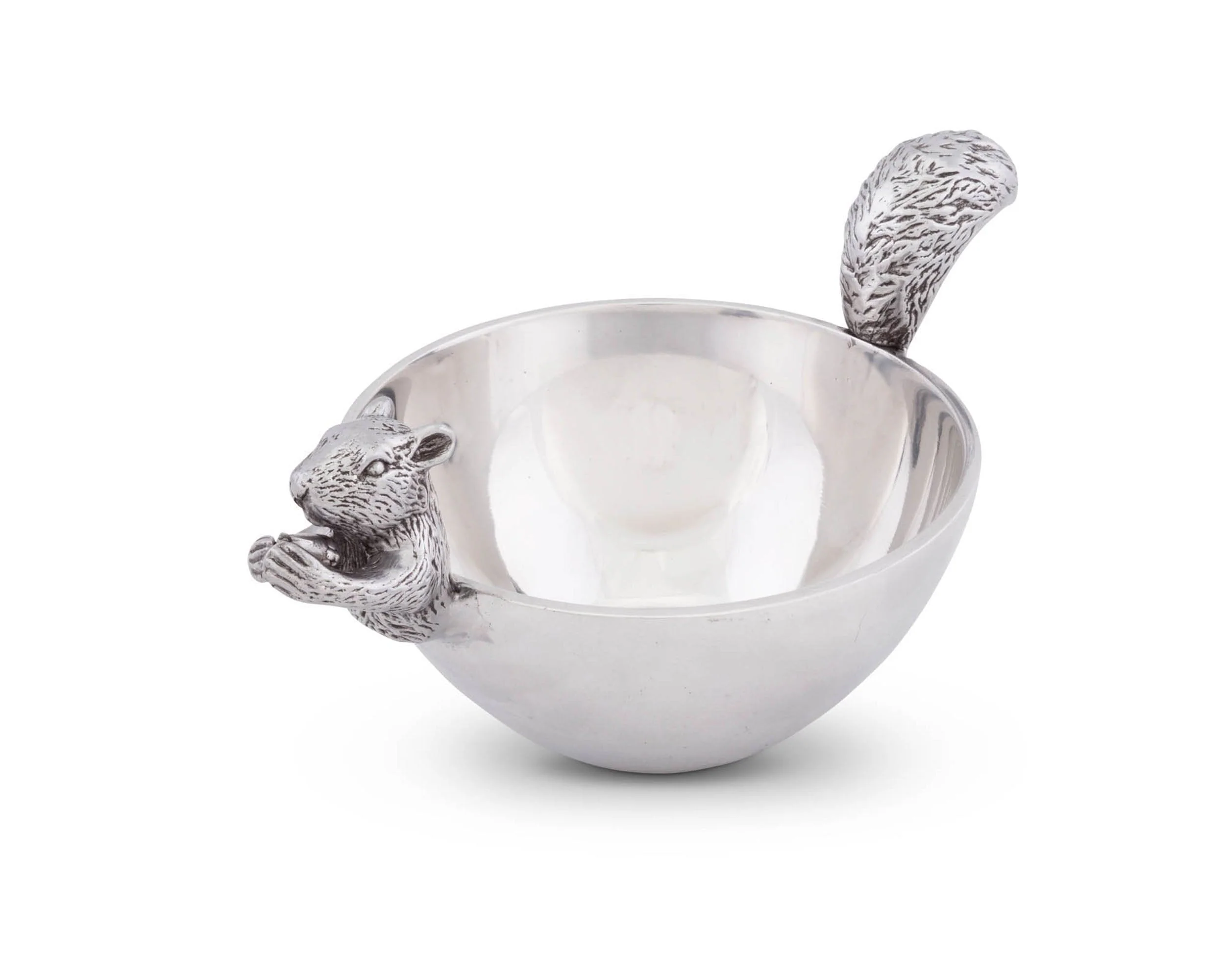 Arthur Court Nut Bowl - Squirrel  Head/Tail Small - Image 2