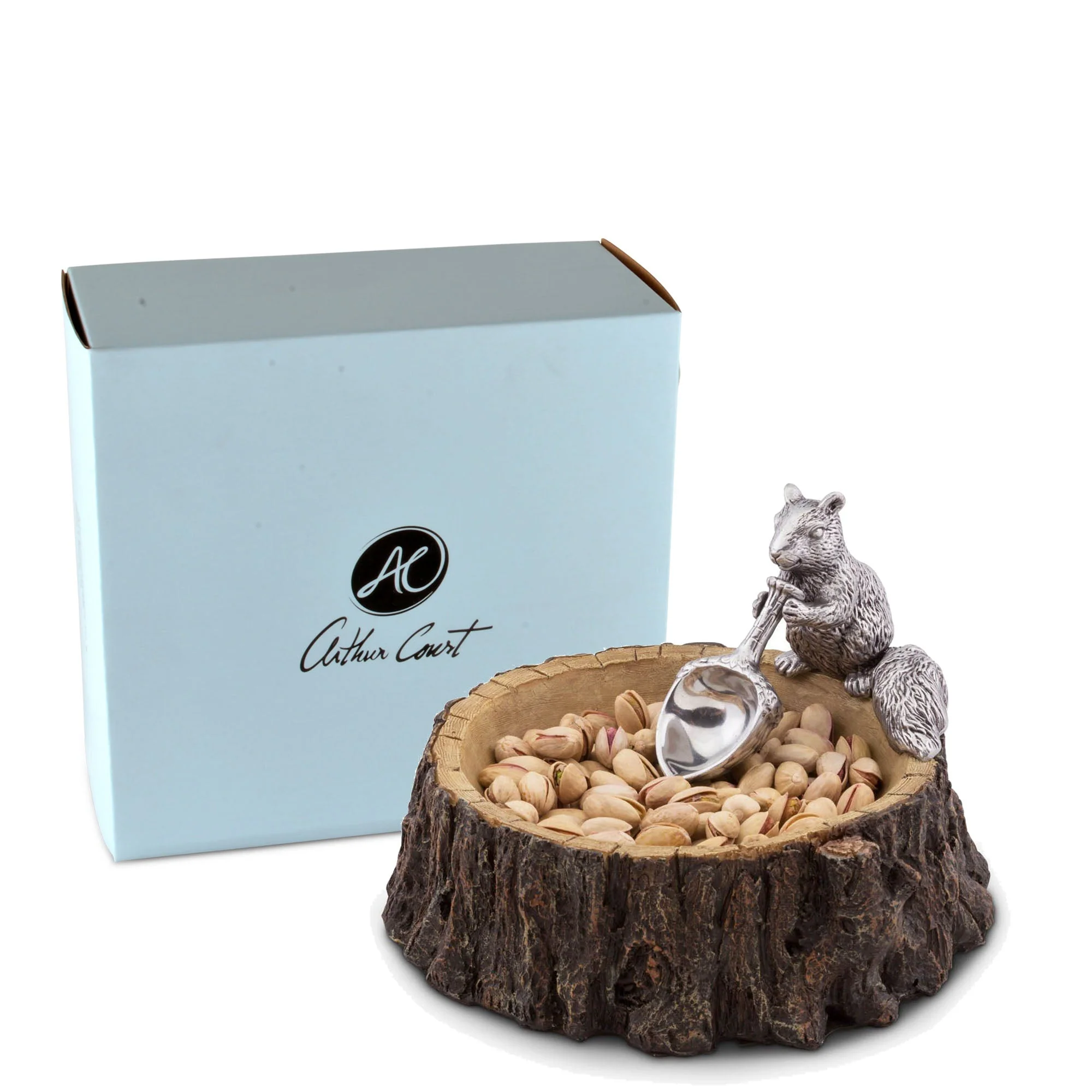 Arthur Court Nut Bowl - Standing Squirrel - Image 6