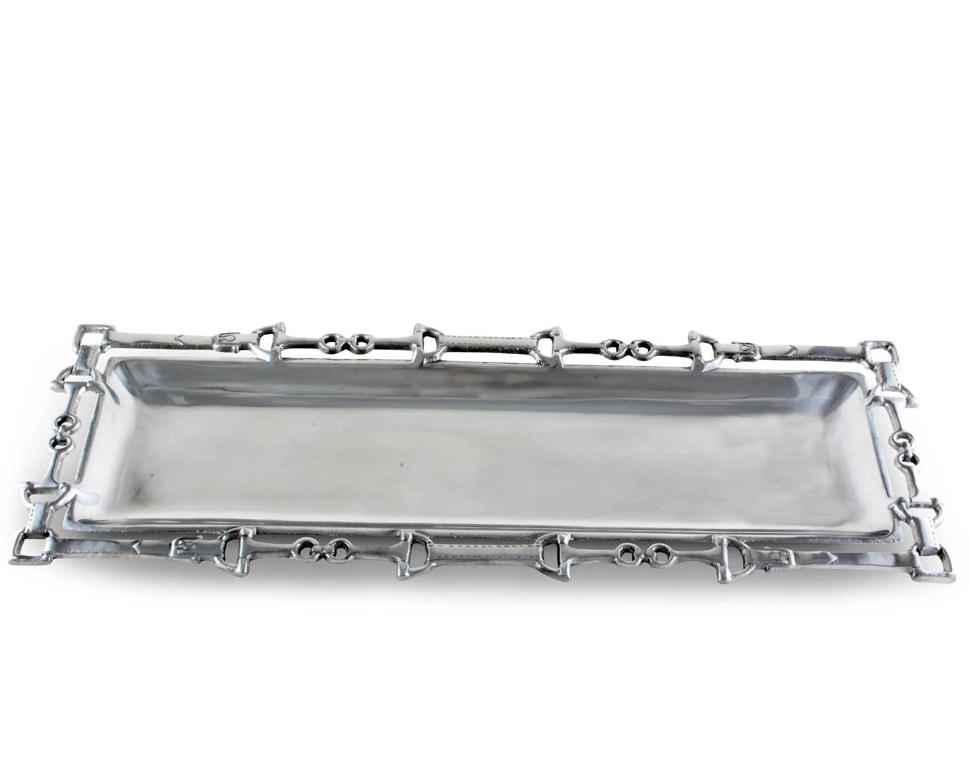 Arthur Court Oblong Tray - Equestrian Open Work - Image 3