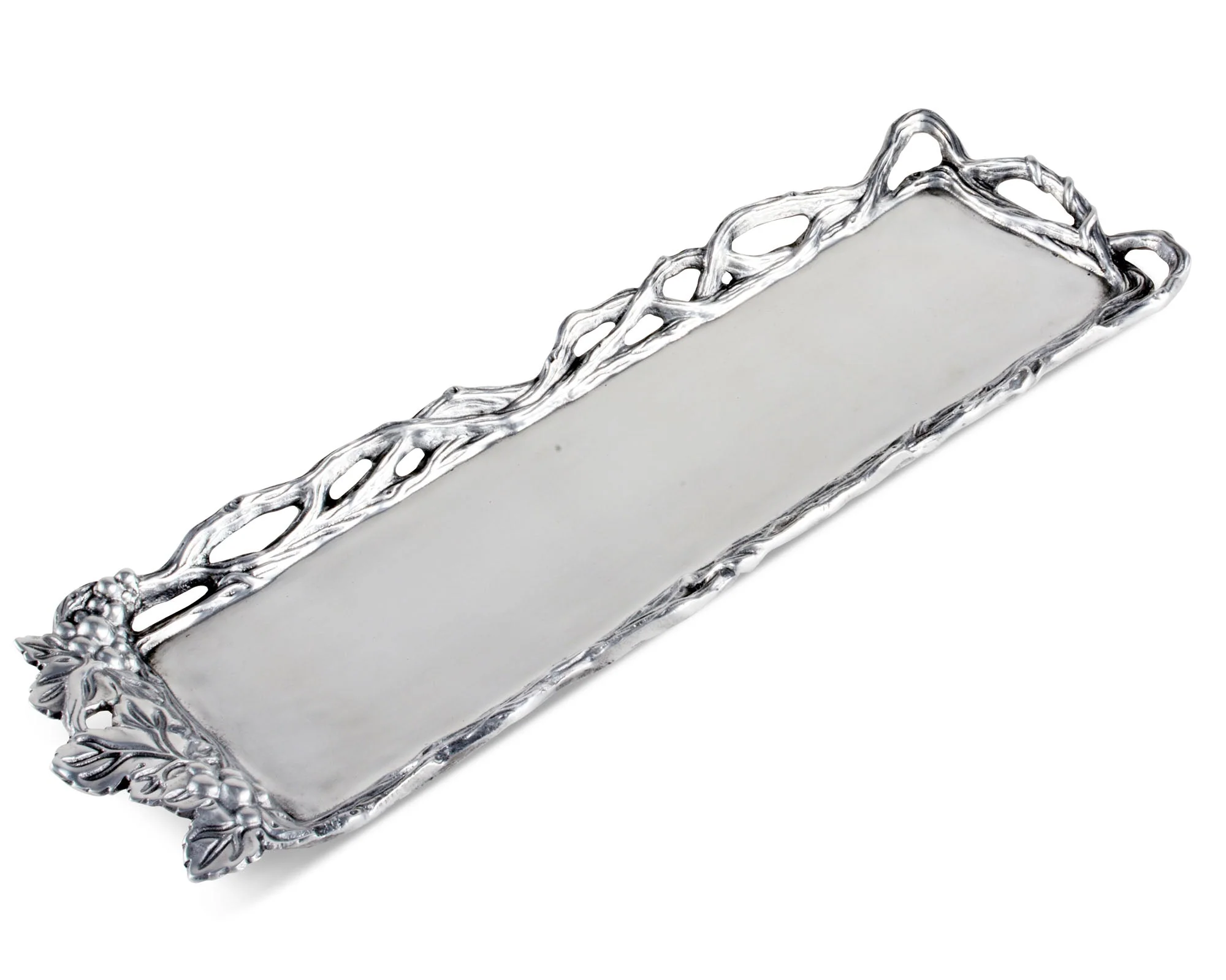 Arthur Court Oblong Tray - Grape Open Vine - Image 2