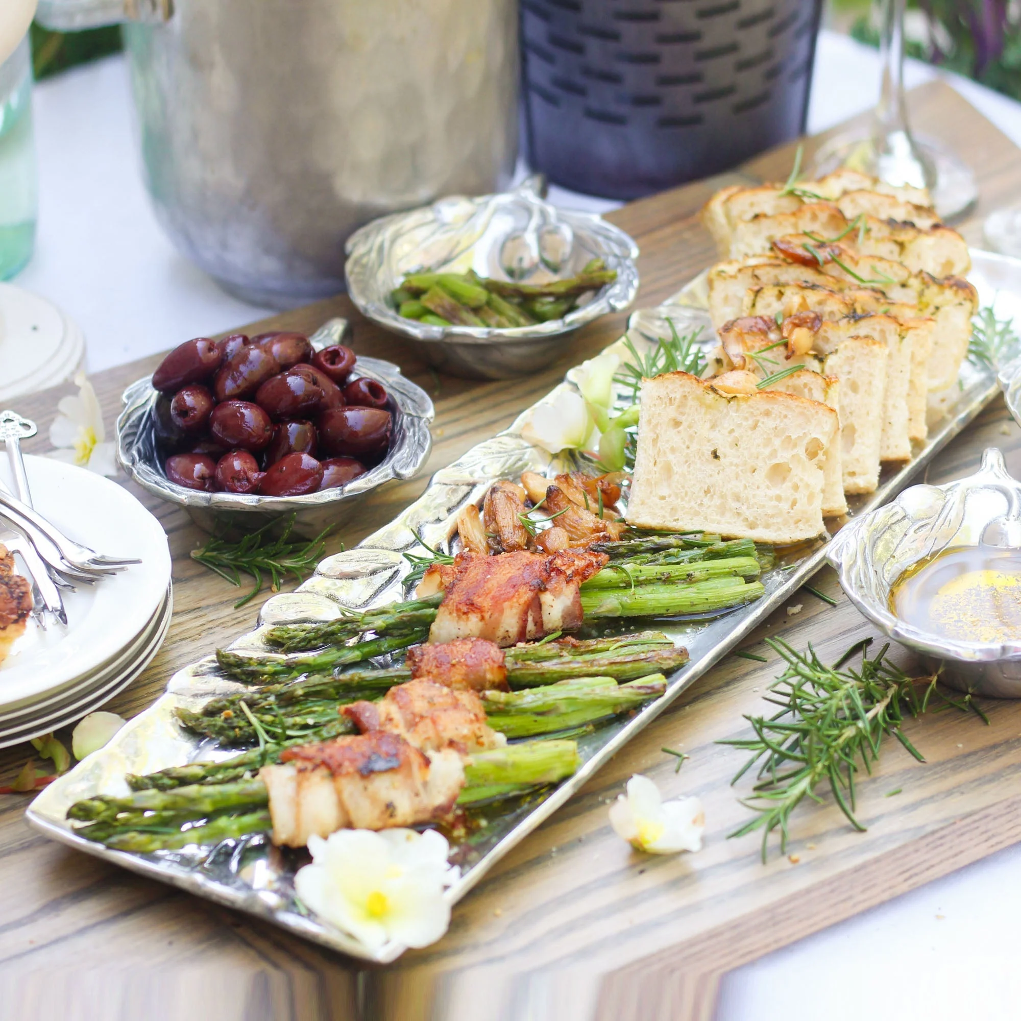 Arthur Court Oblong Tray - Olive - Image 4