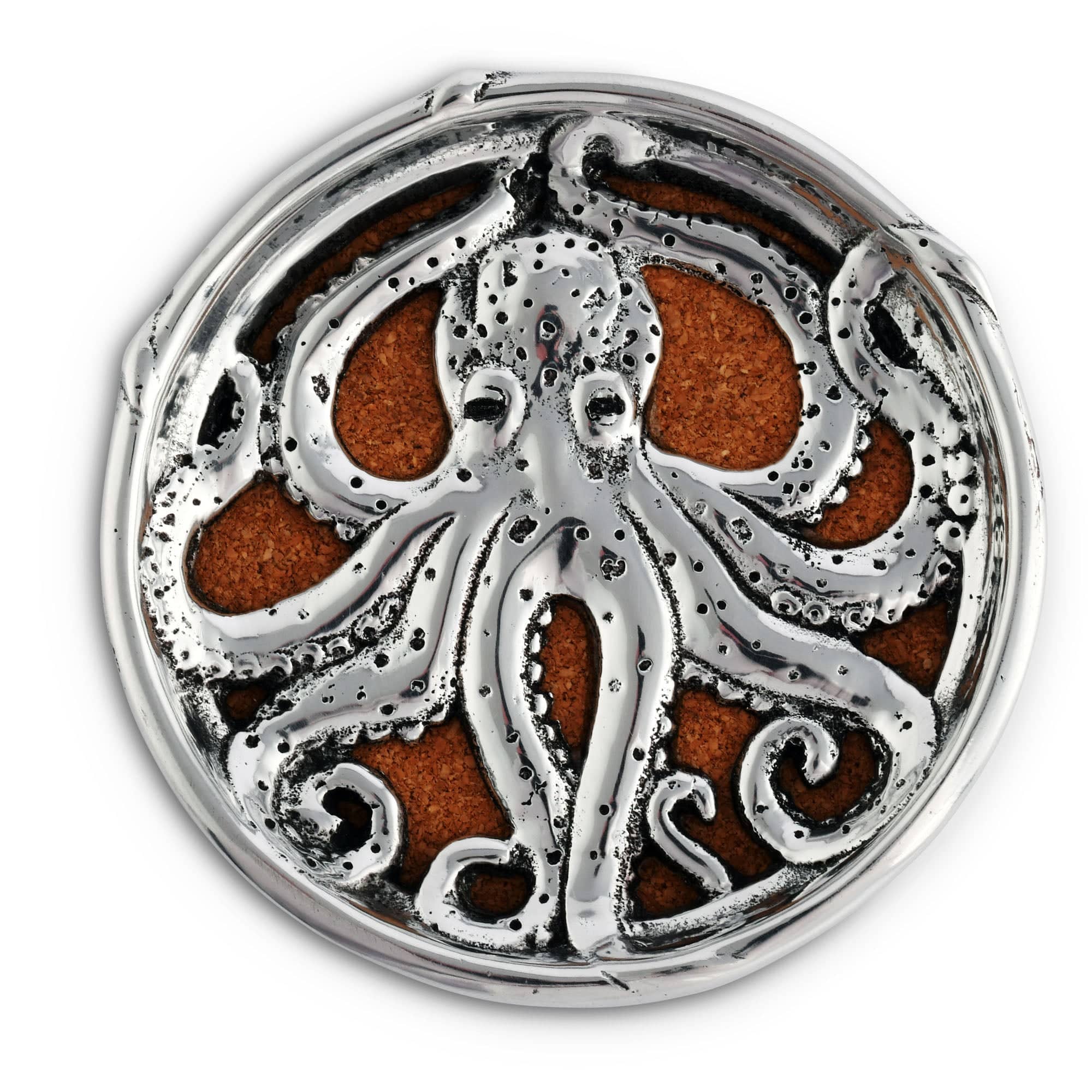 Arthur Court Octopus Drink Coaster Set of 4 - Image 4