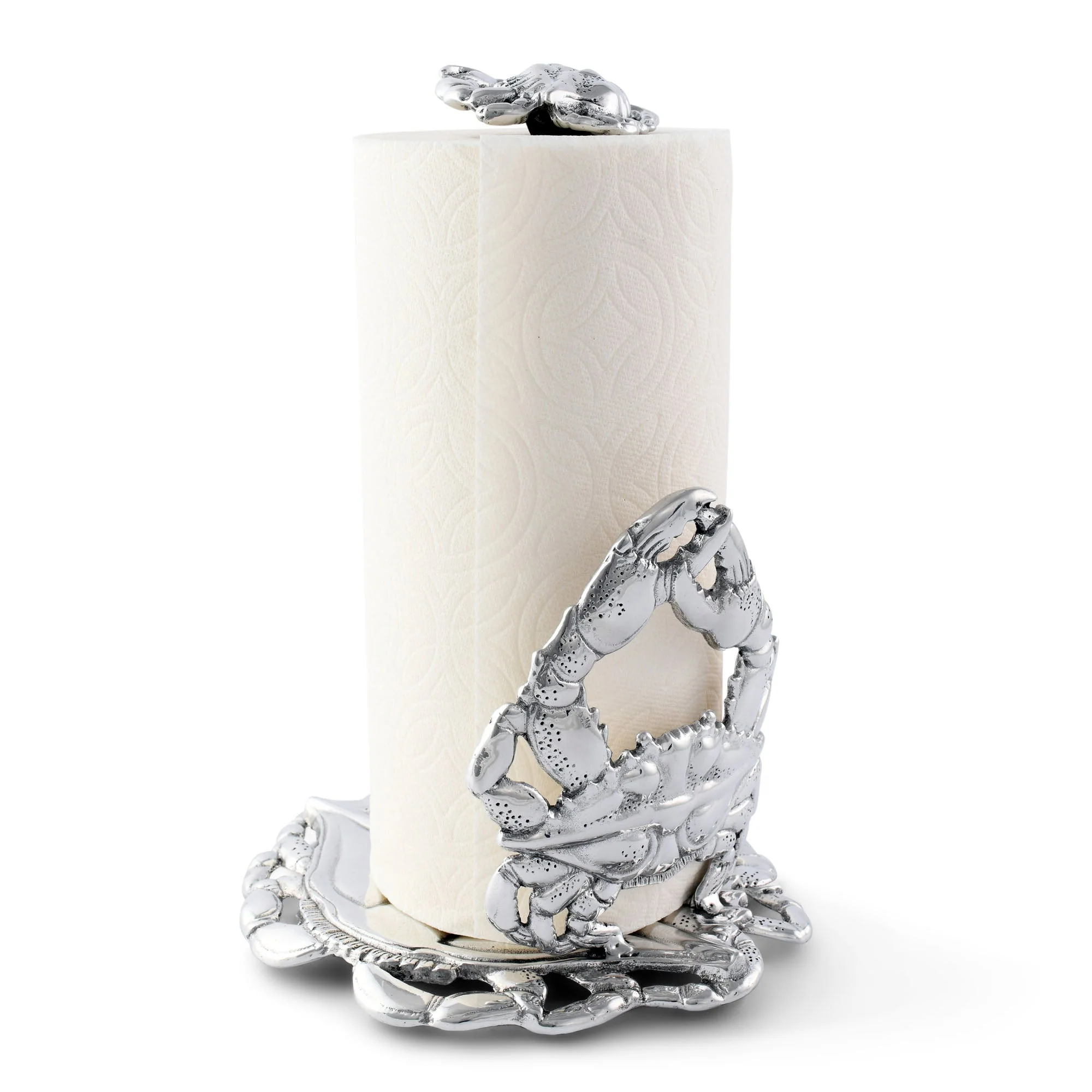Arthur Court Paper Towel Holder - Crab