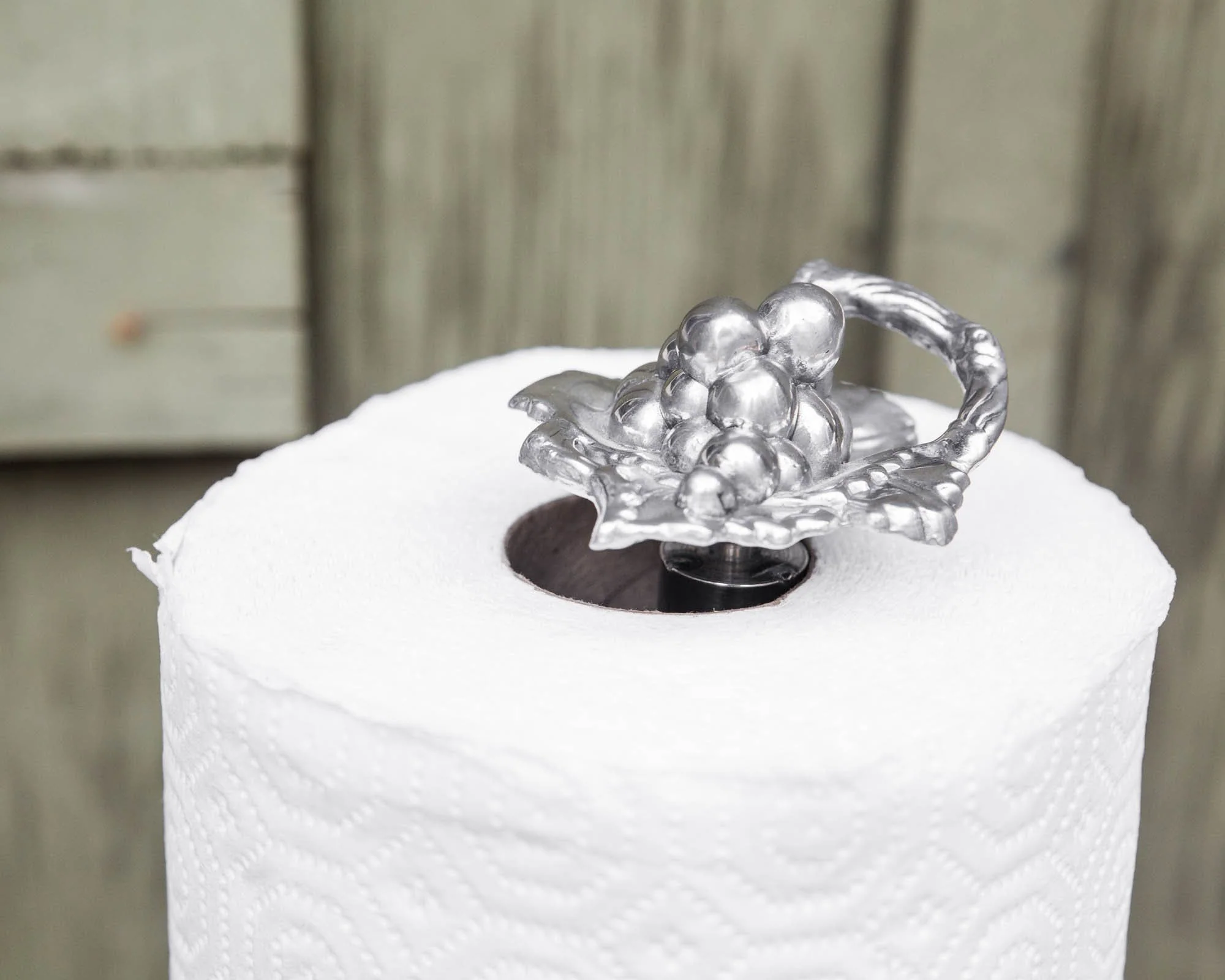 Arthur Court Paper Towel Holder - Grape - Image 4