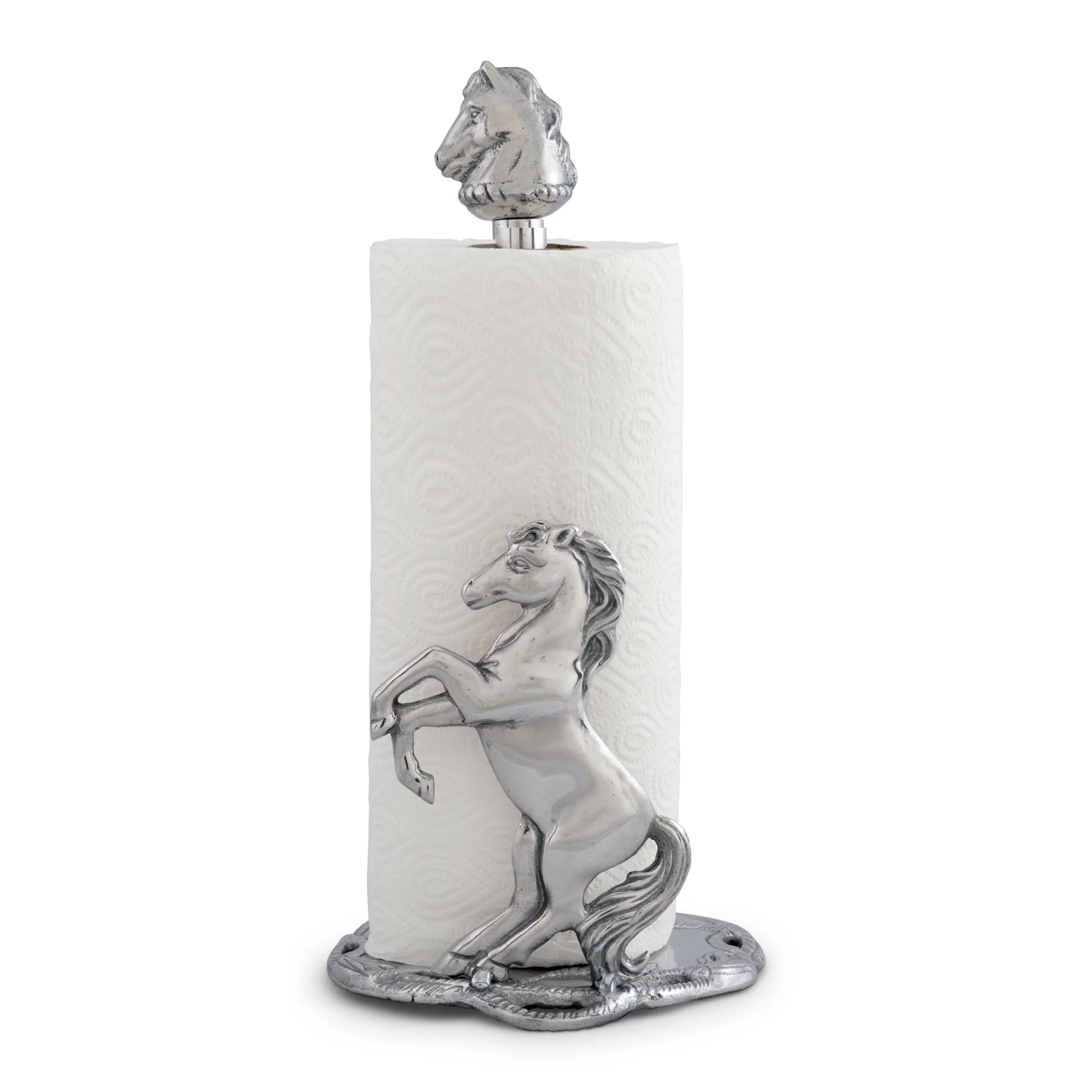 Arthur Court Paper Towel Holder - Horse