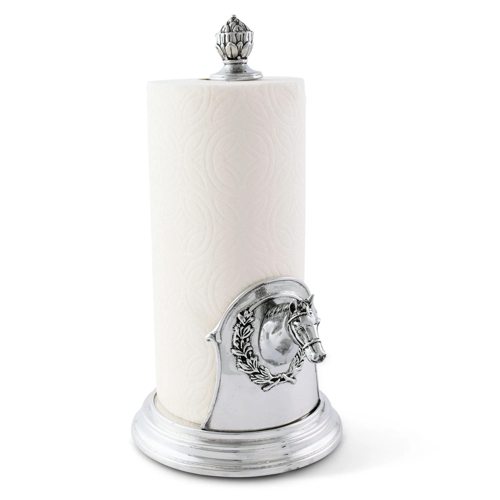 Arthur Court Paper Towel Holder - Horse Head