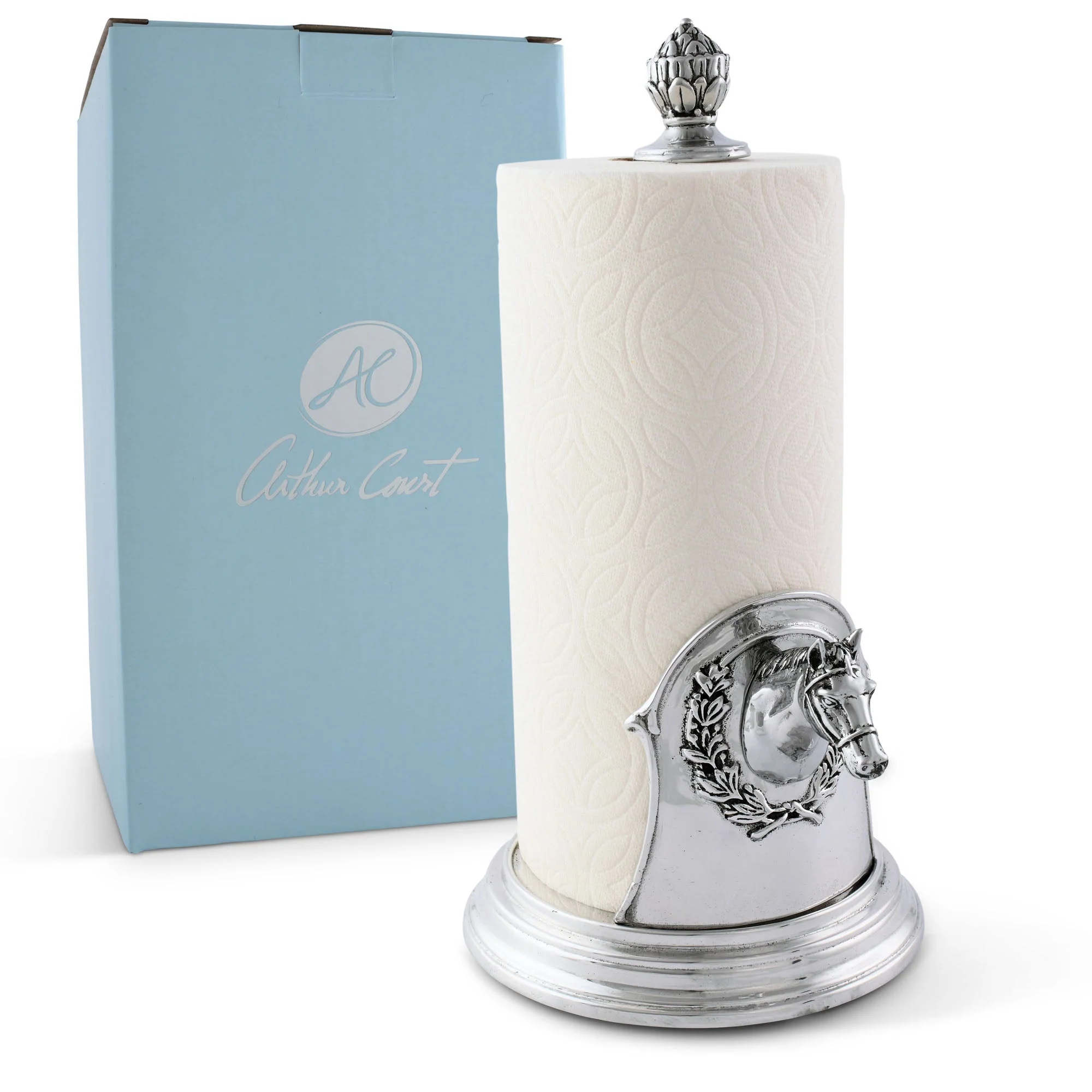 Arthur Court Paper Towel Holder - Horse Head - Image 5