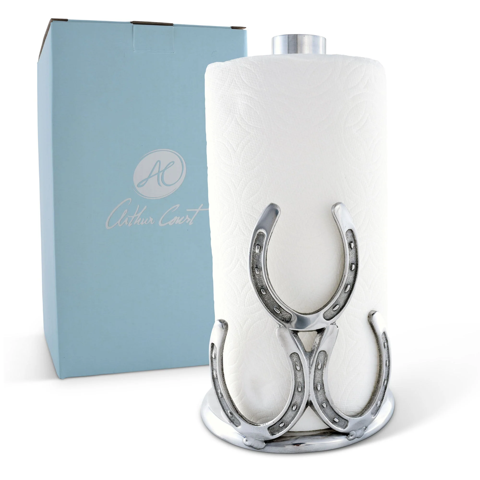 Arthur Court Paper Towel Holder - Horseshoe - Image 6