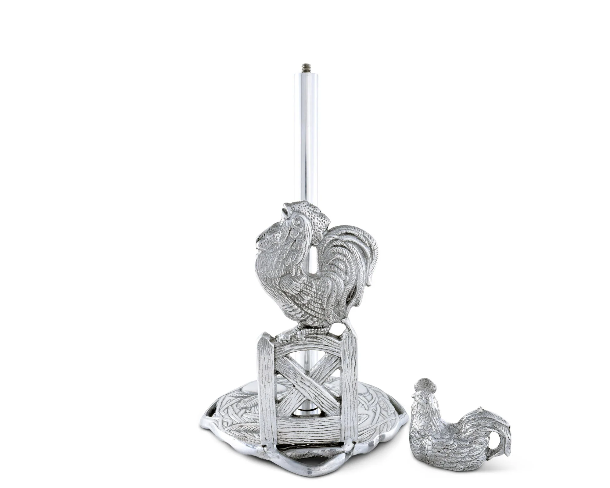 Arthur Court Paper Towel Holder - Rooster - Image 3