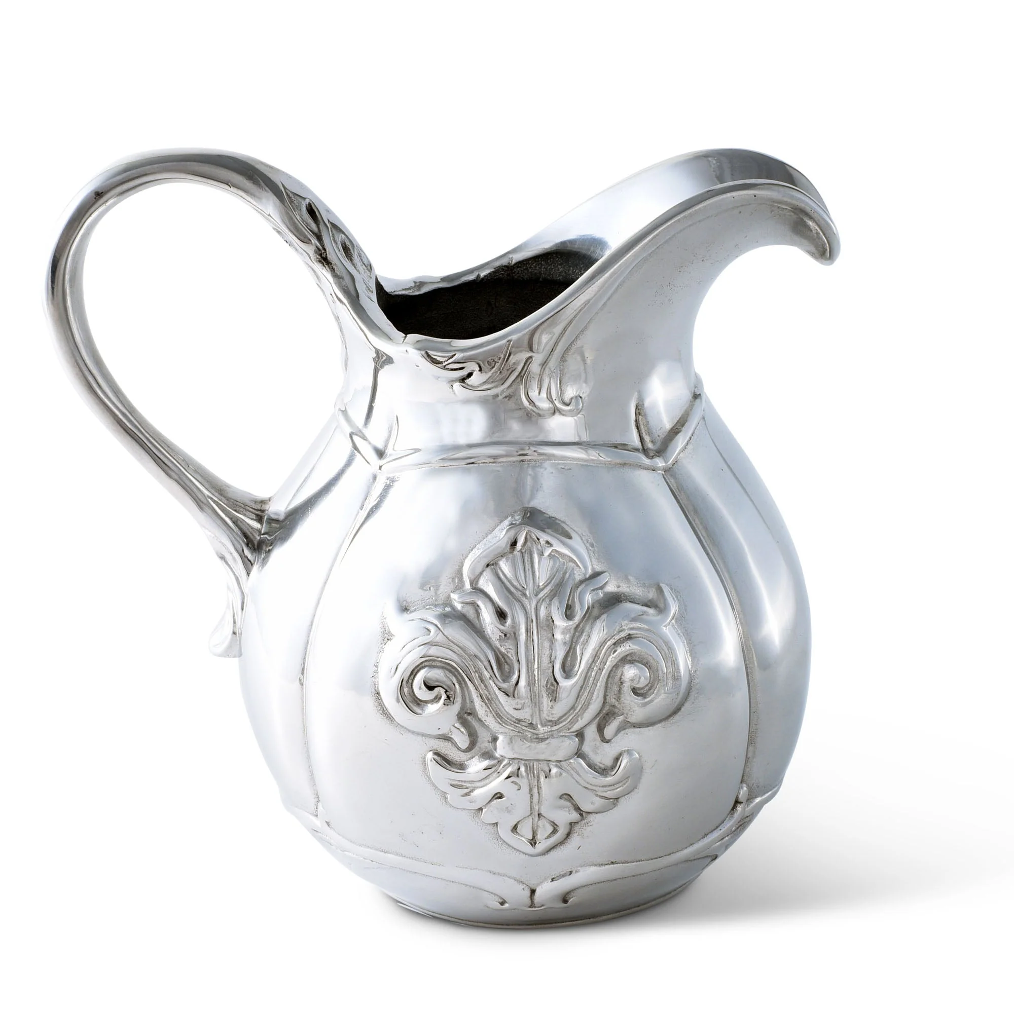 Arthur Court Pitcher Small - Fleur-De-Lis