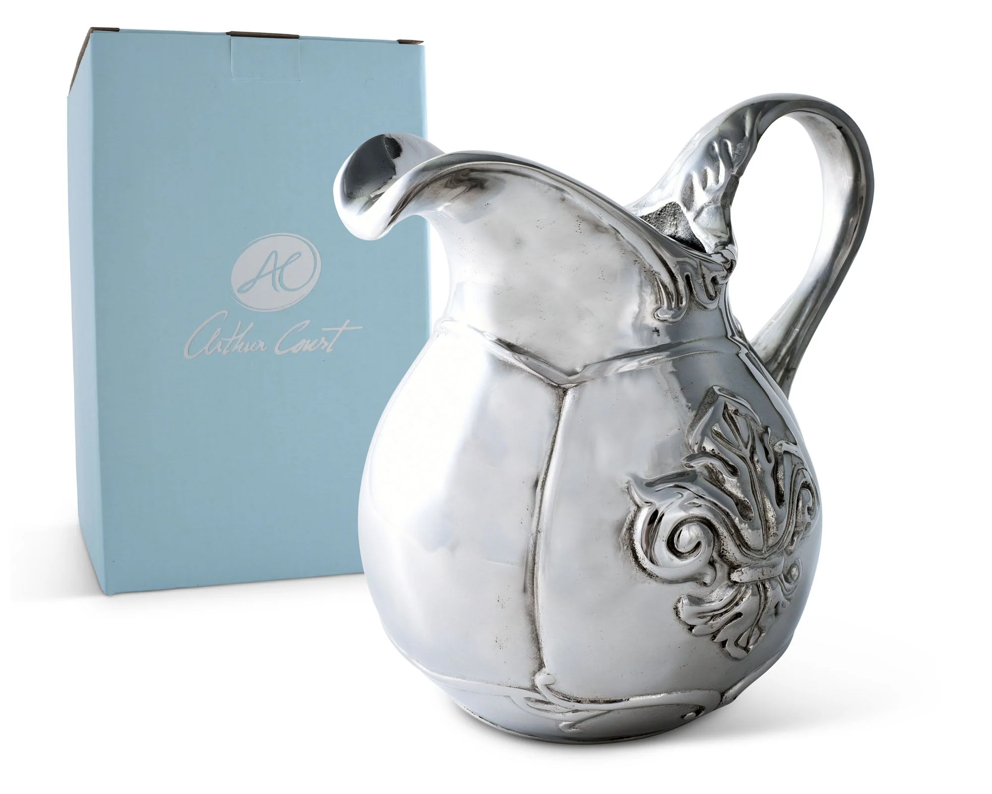 Arthur Court Pitcher Small - Fleur-De-Lis - Image 6