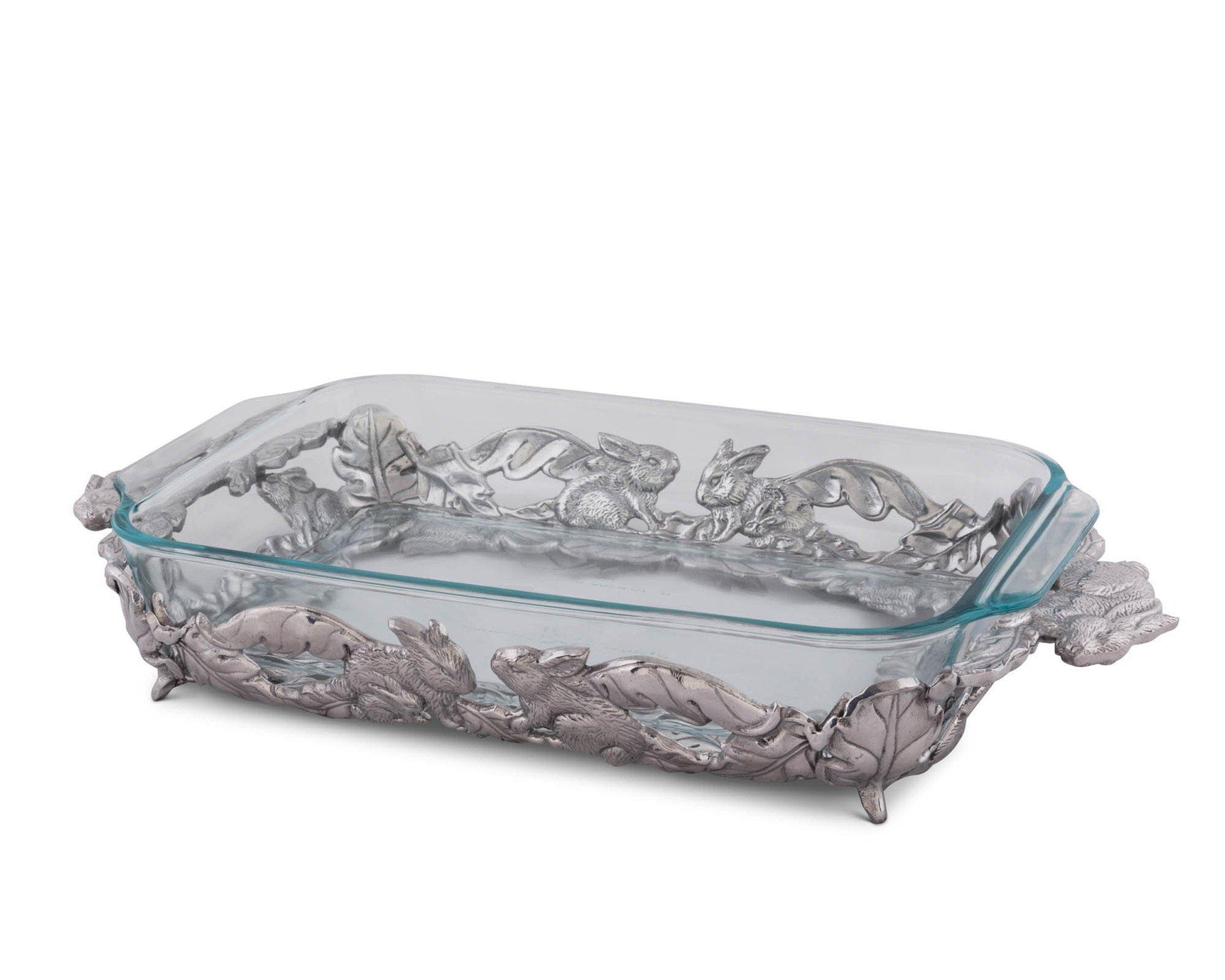 Arthur Court Pyrex Holder 3qt - Bunny