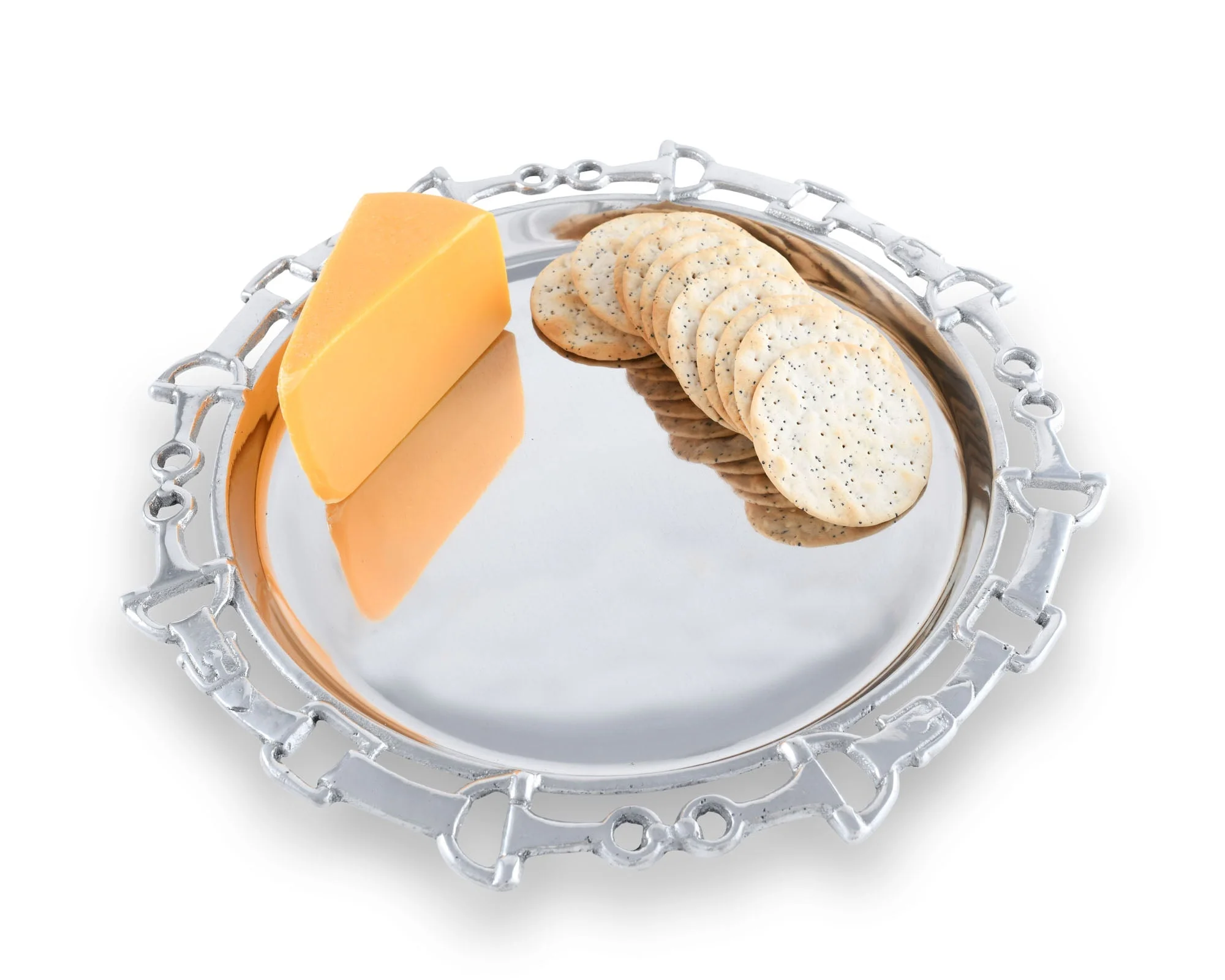 Arthur Court Round Tray 12 inches  - Equestrian - Image 2
