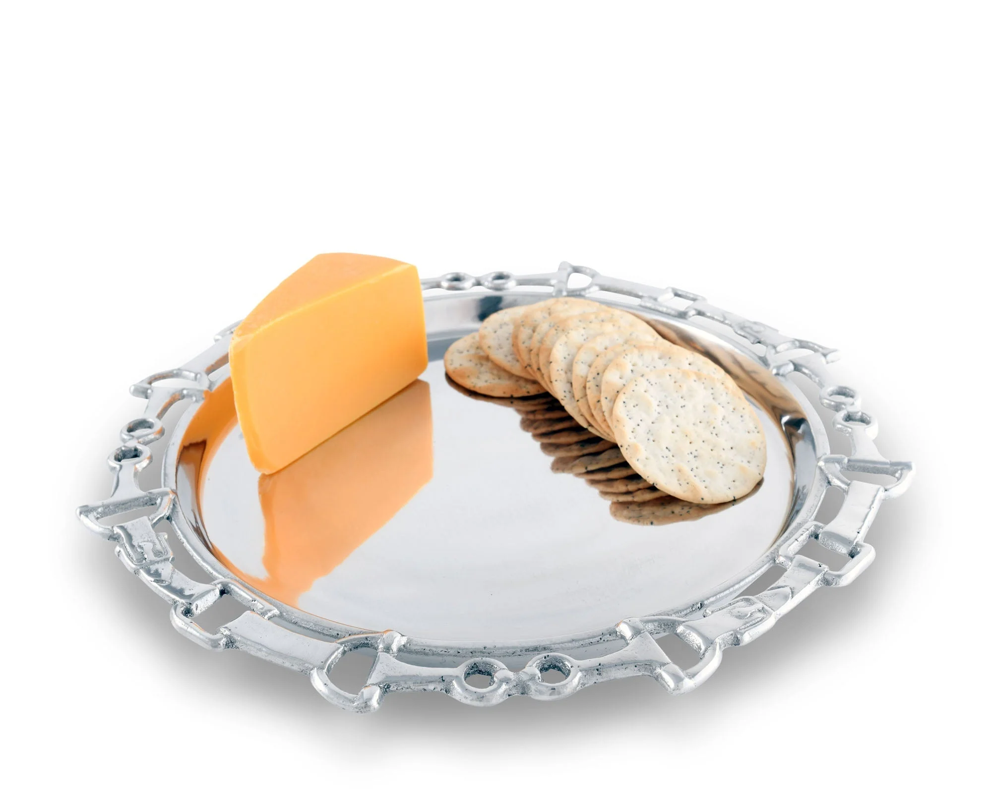 Arthur Court Round Tray 12 inches  - Equestrian - Image 3