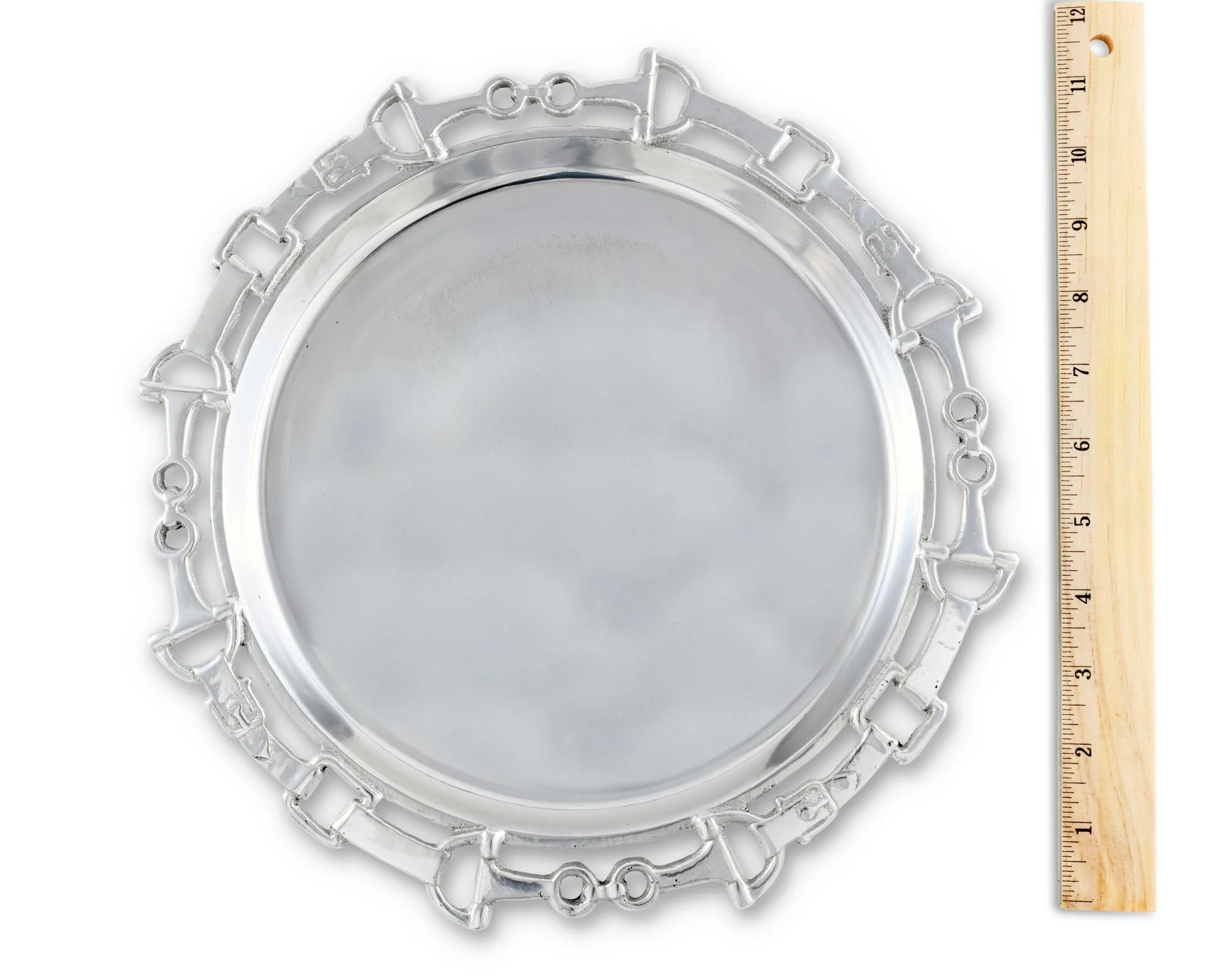 Arthur Court Round Tray 12 inches  - Equestrian - Image 5
